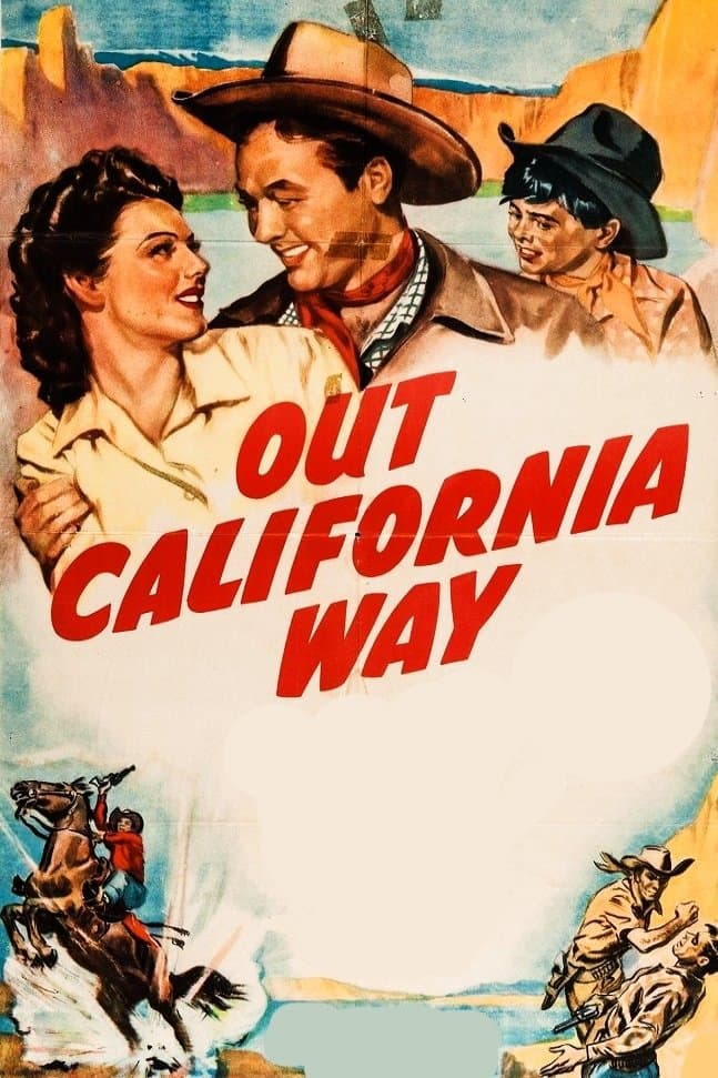 Poster Out California Way