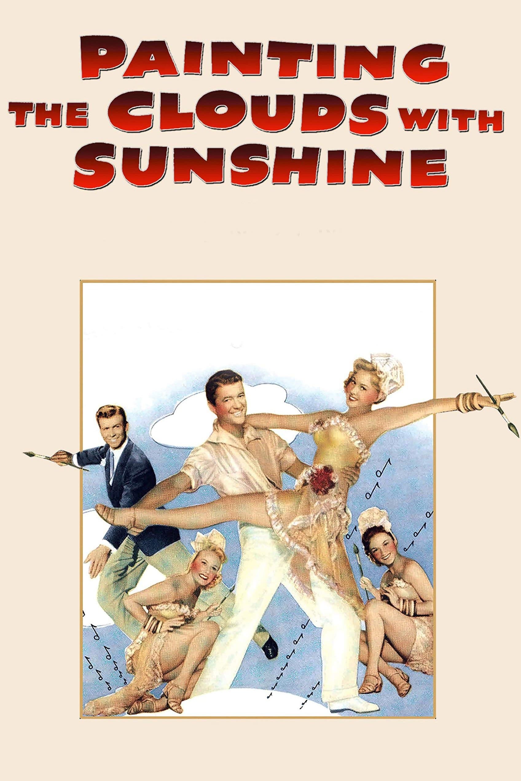 Poster Painting The Clouds With Sunshine