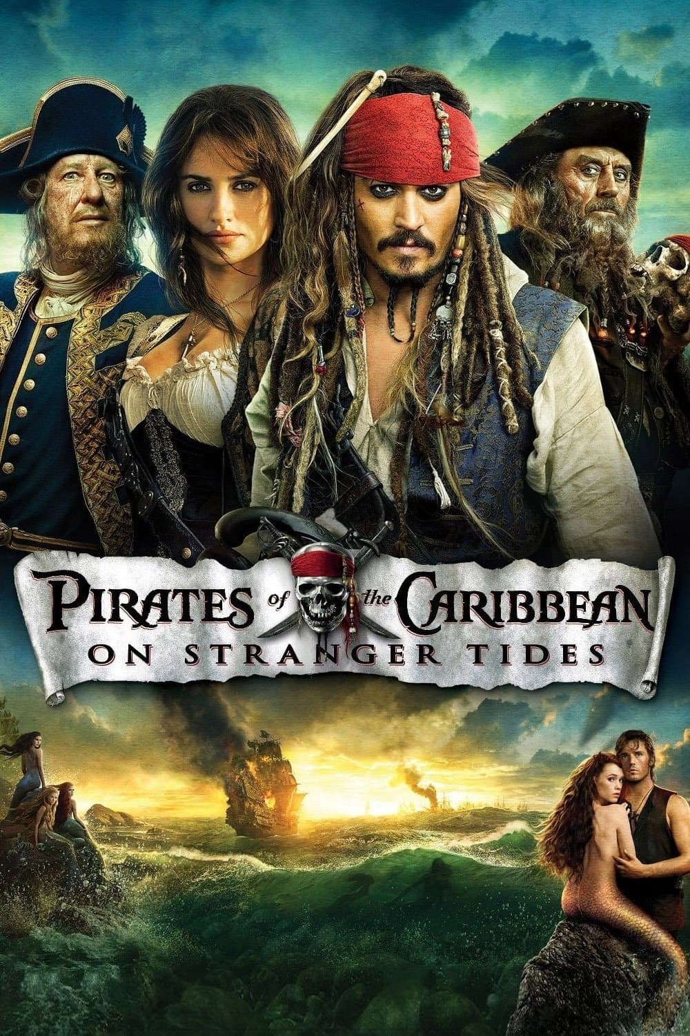 Poster Pirates of the Caribbean: On Stranger Tides