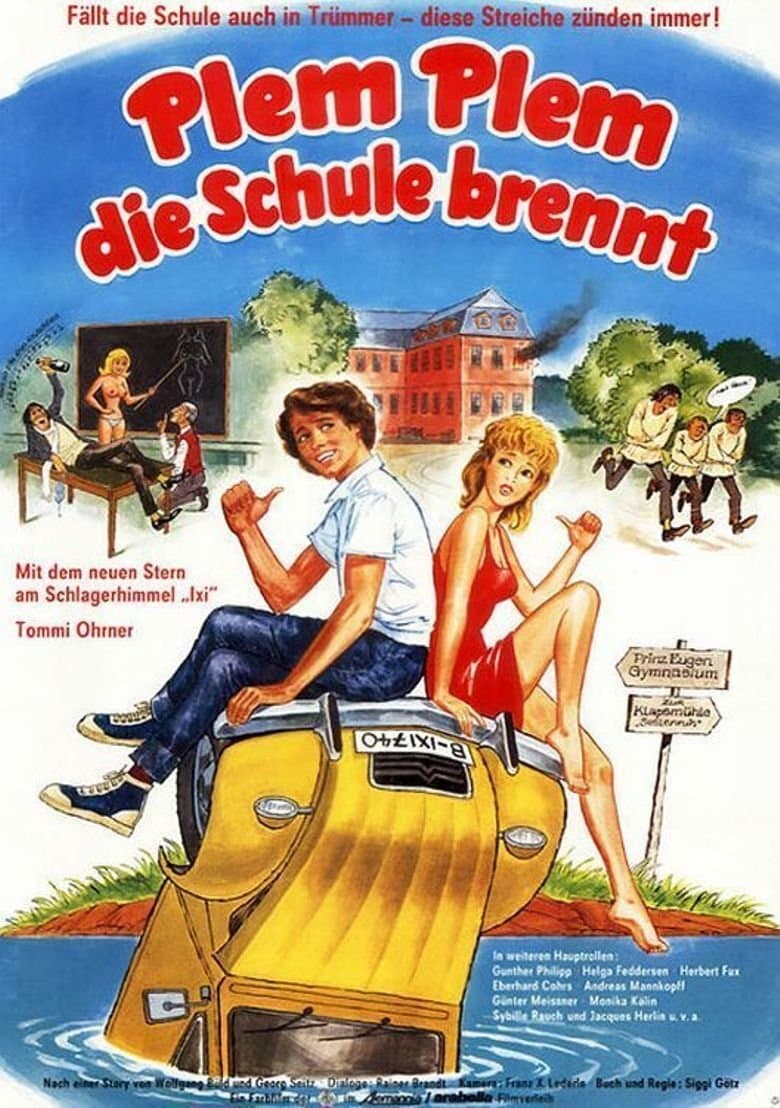 Poster Plem, Plem – Die Schule brennt