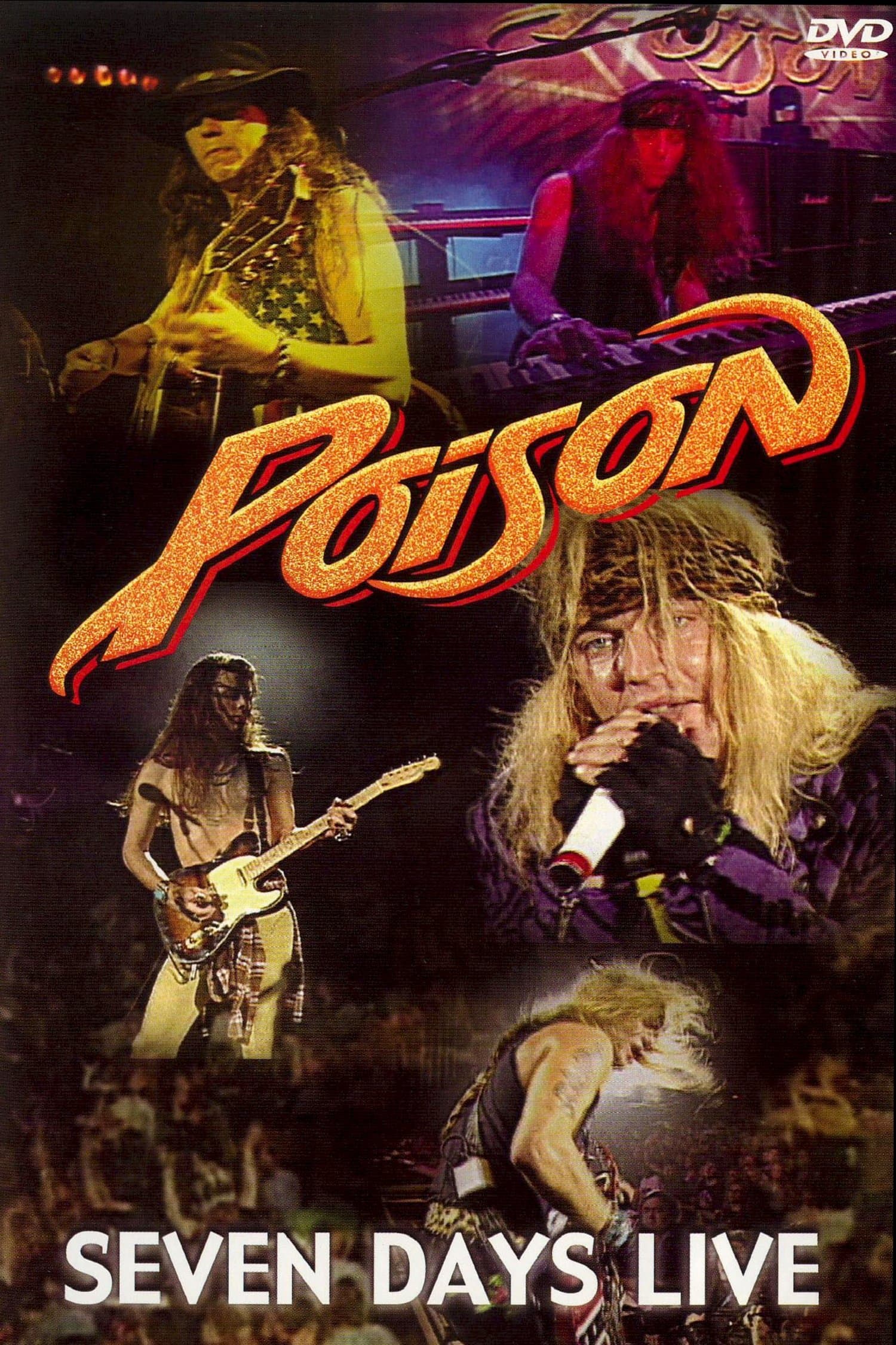 Poster Poison - Seven Days Live
