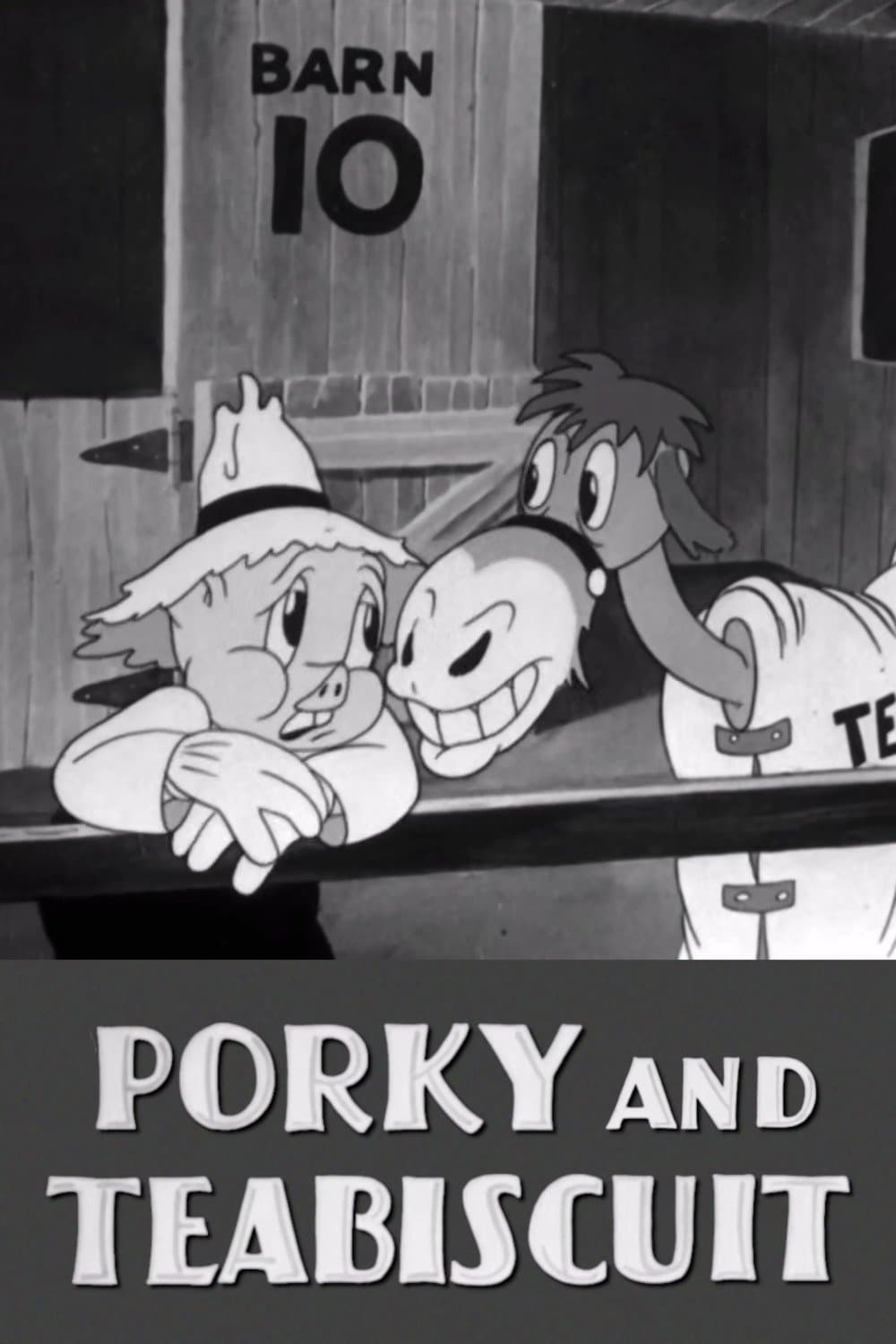 Poster Porky and Teabiscuit