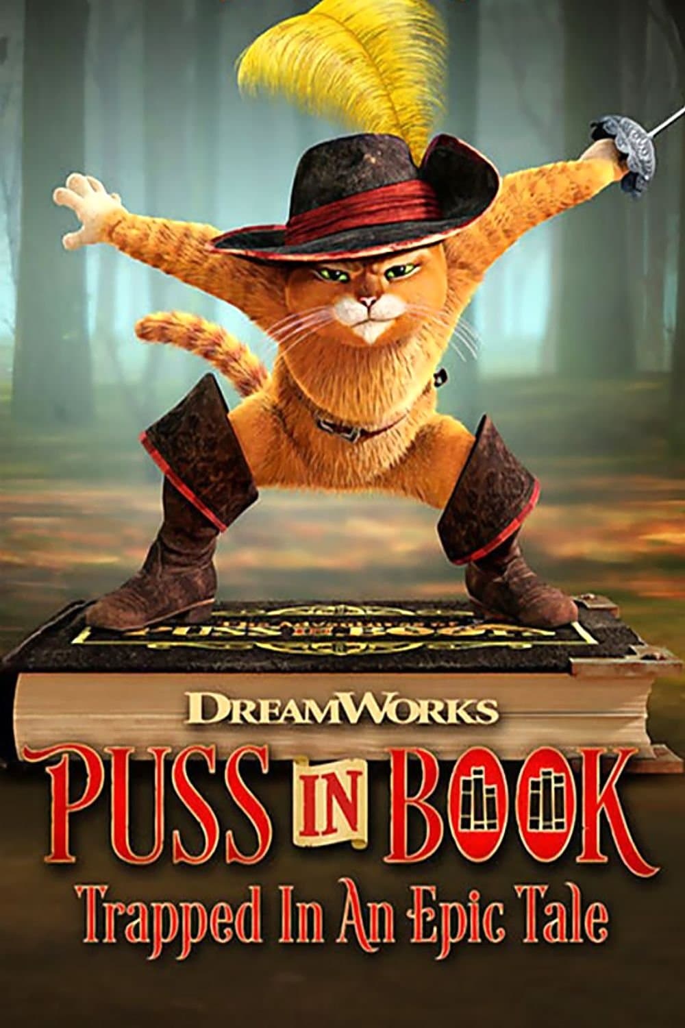 Poster Puss in Book: Trapped in an Epic Tale