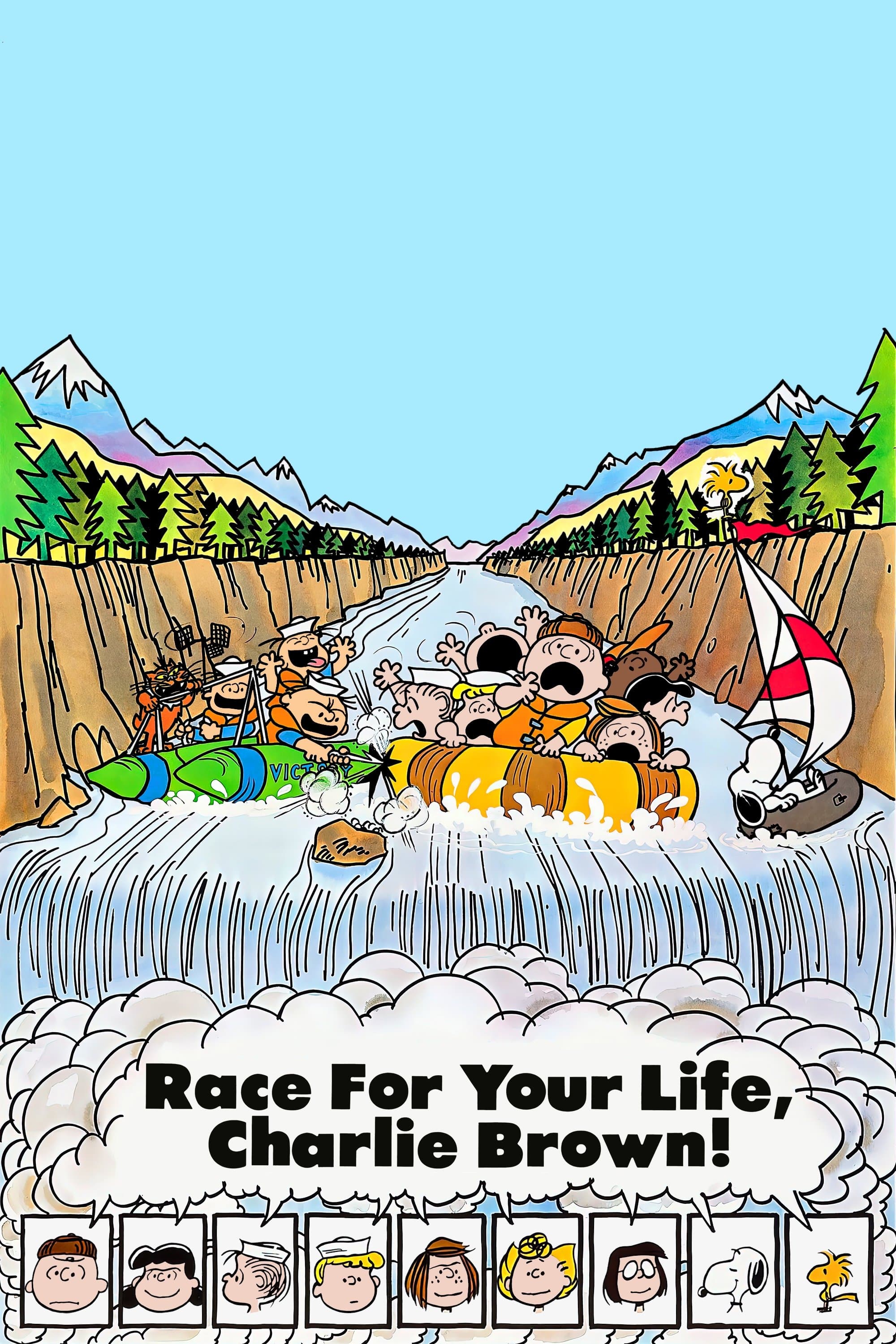 Poster Race for Your Life, Charlie Brown