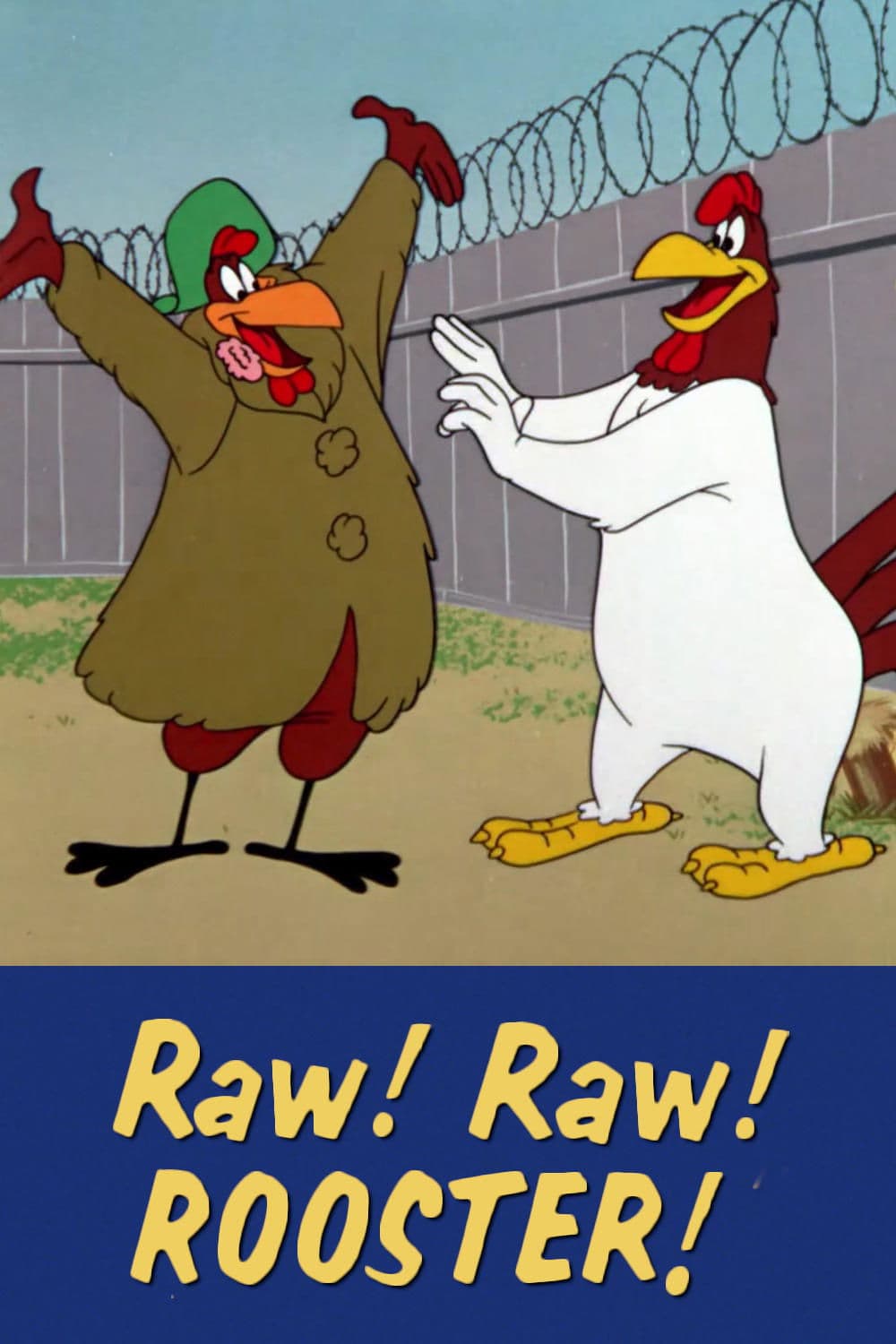 Poster Raw! Raw! Rooster!