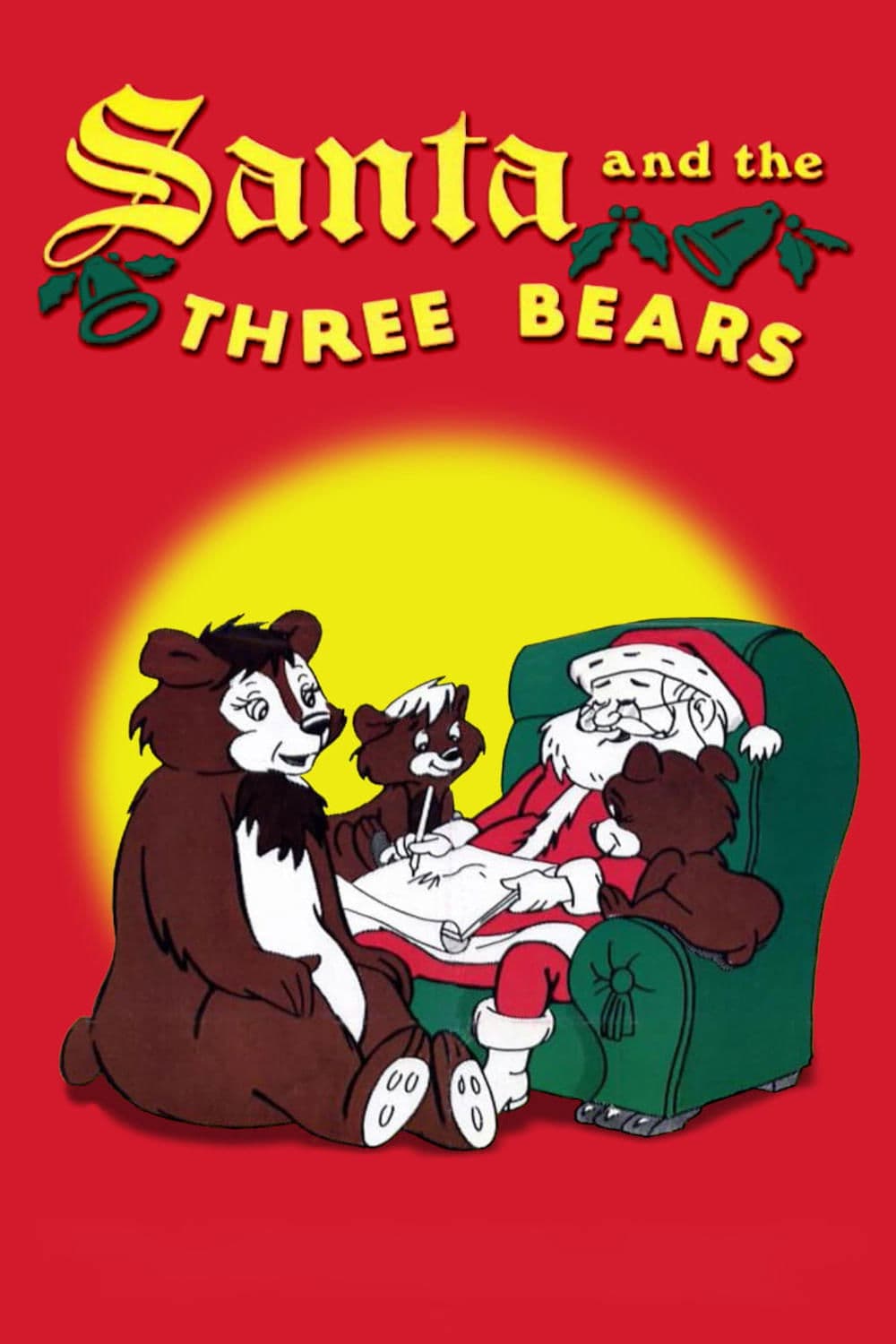 Poster Santa and the Three Bears