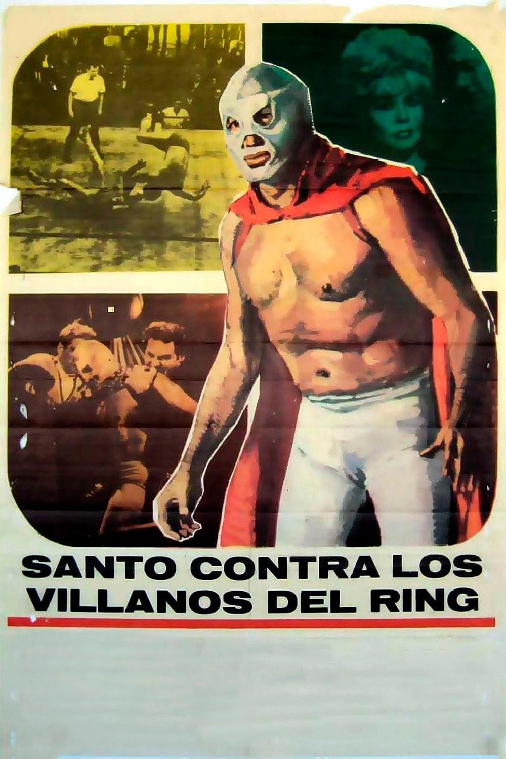 Poster Santo the Silver Mask vs. The Ring Villains