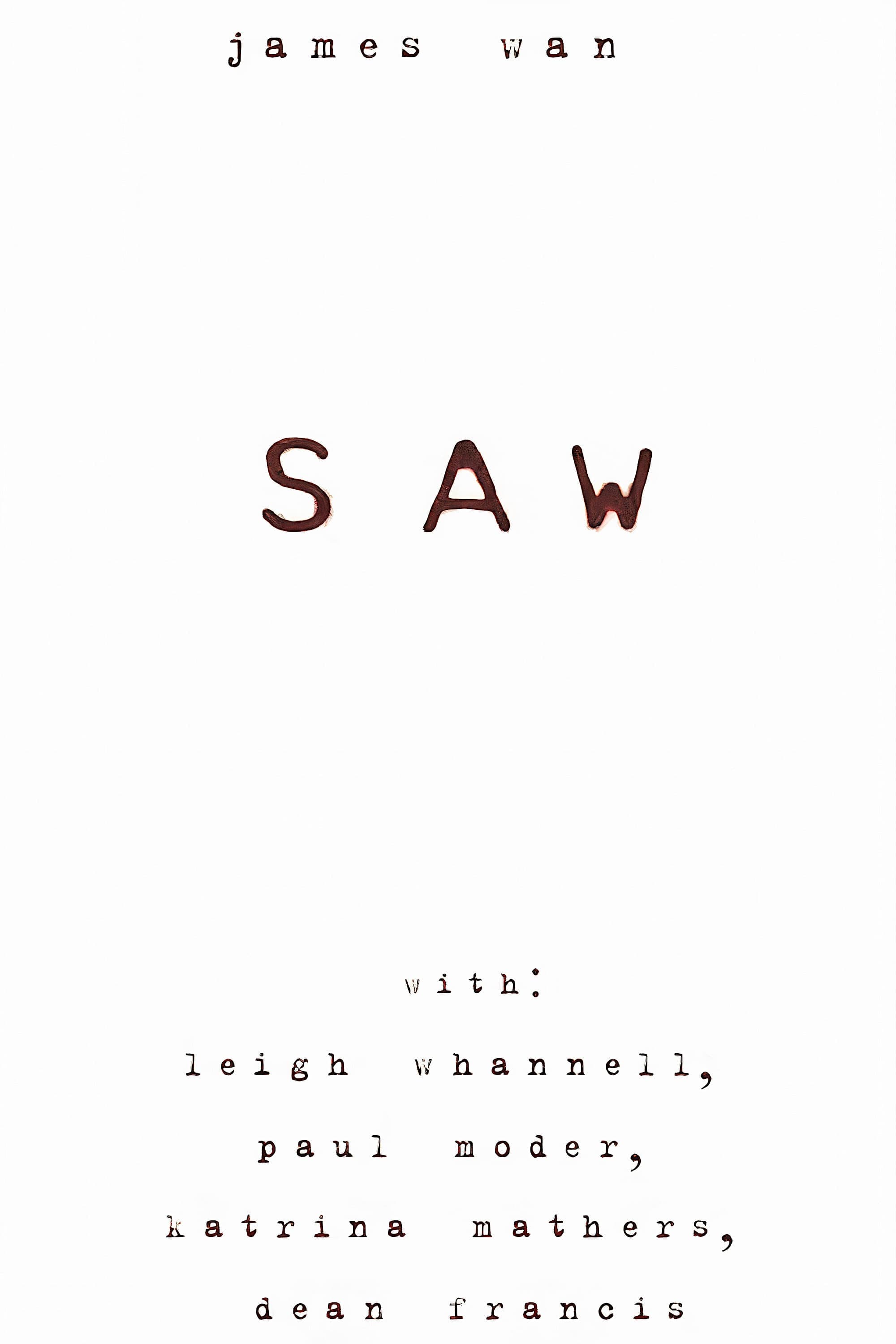 Poster Saw