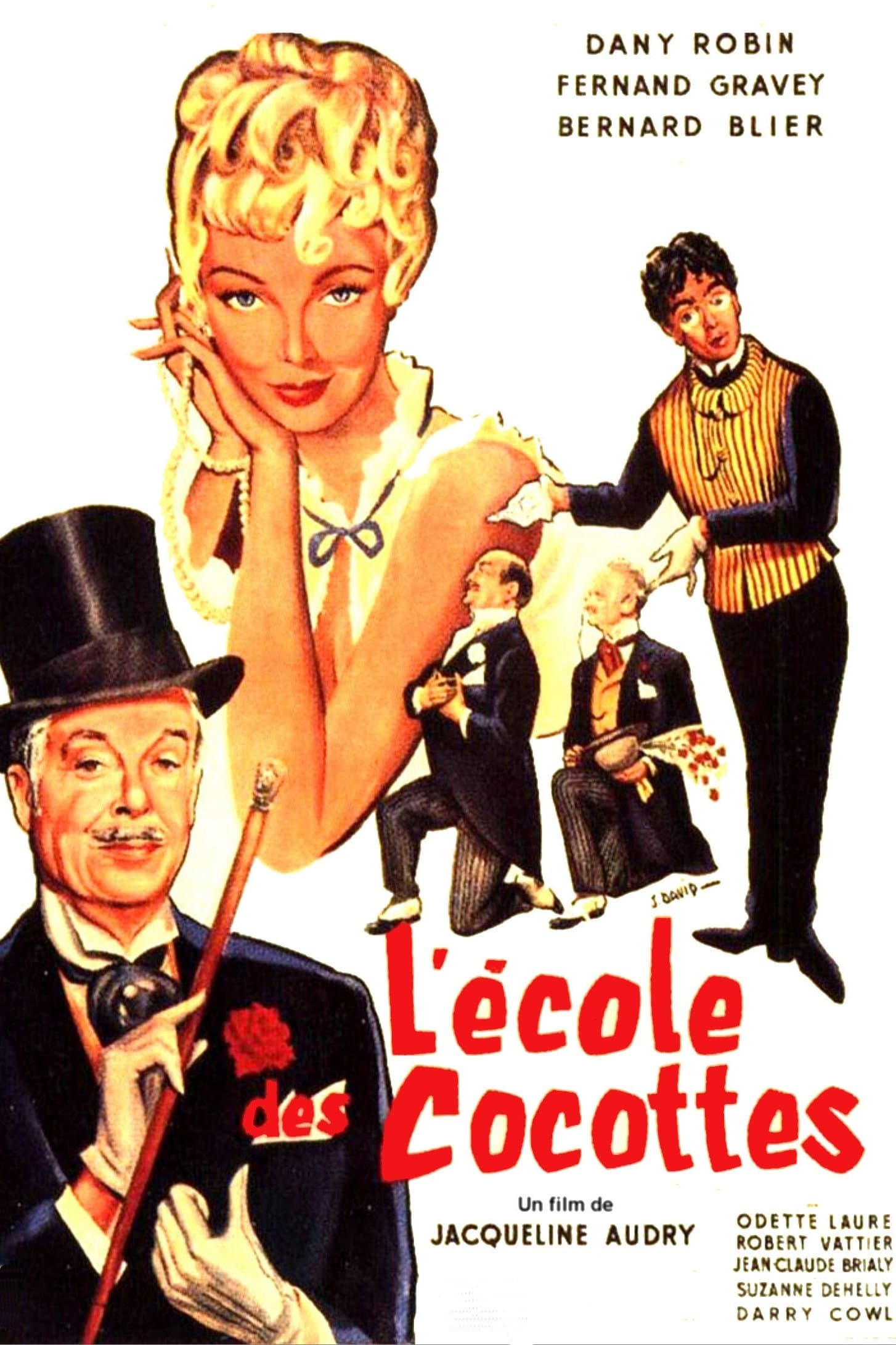 Poster School for Coquettes