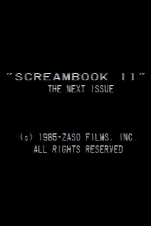 Poster Screambook II