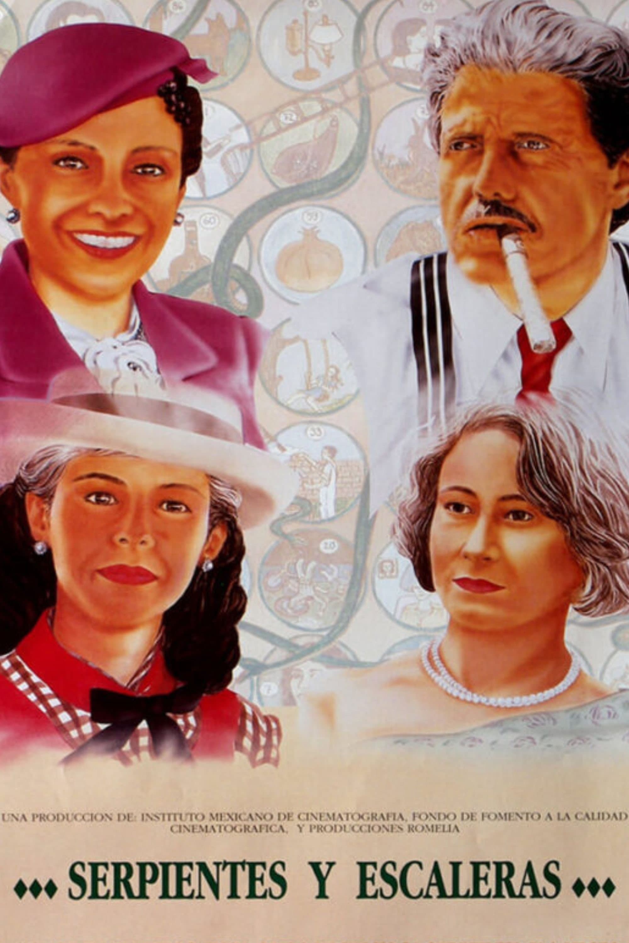 Poster Serpientes y escaleras