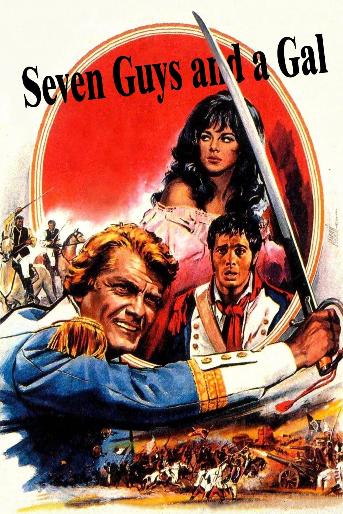 Poster Seven Guys and a Gal