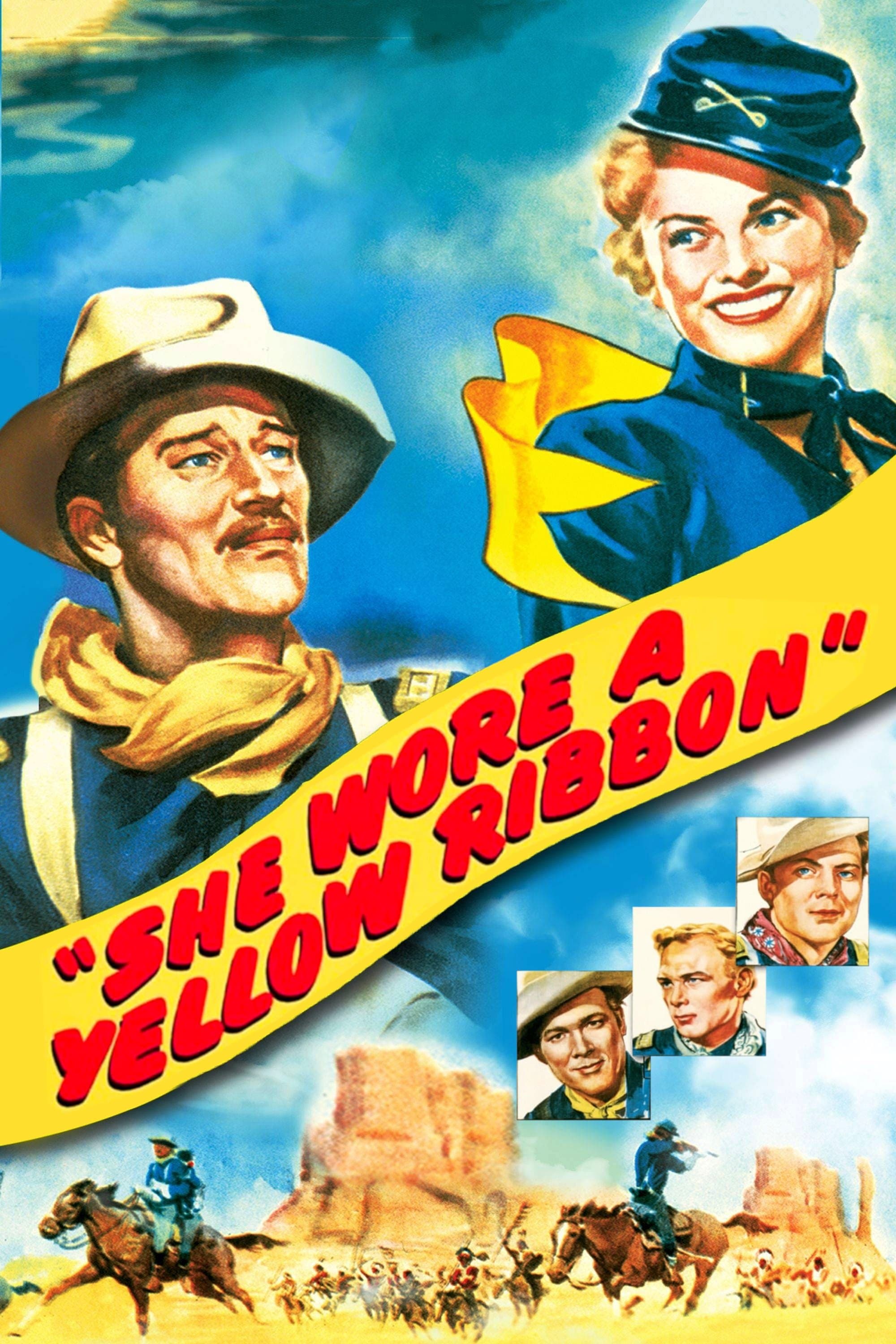 Poster She Wore a Yellow Ribbon
