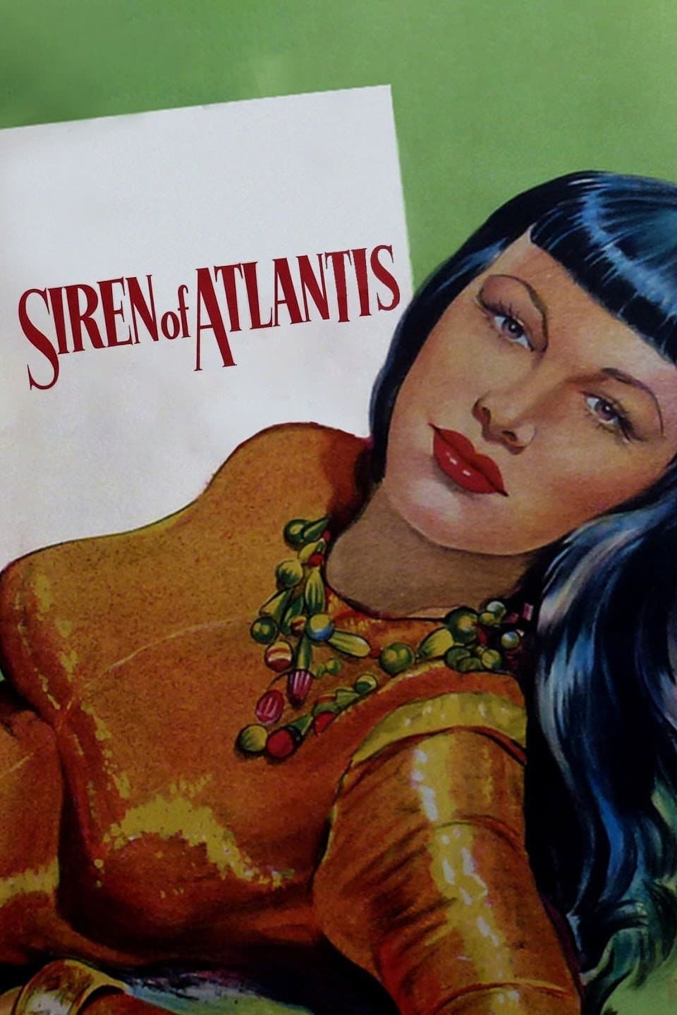 Poster Siren of Atlantis
