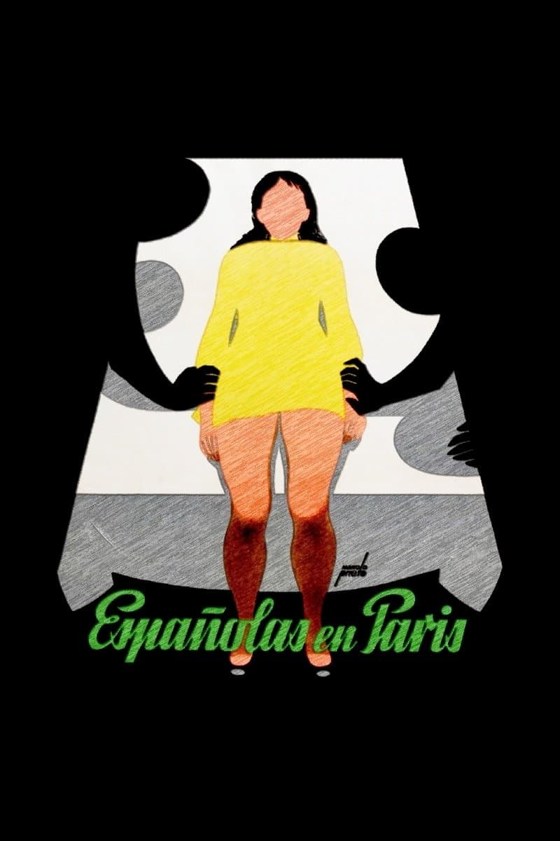 Poster Spaniards in Paris