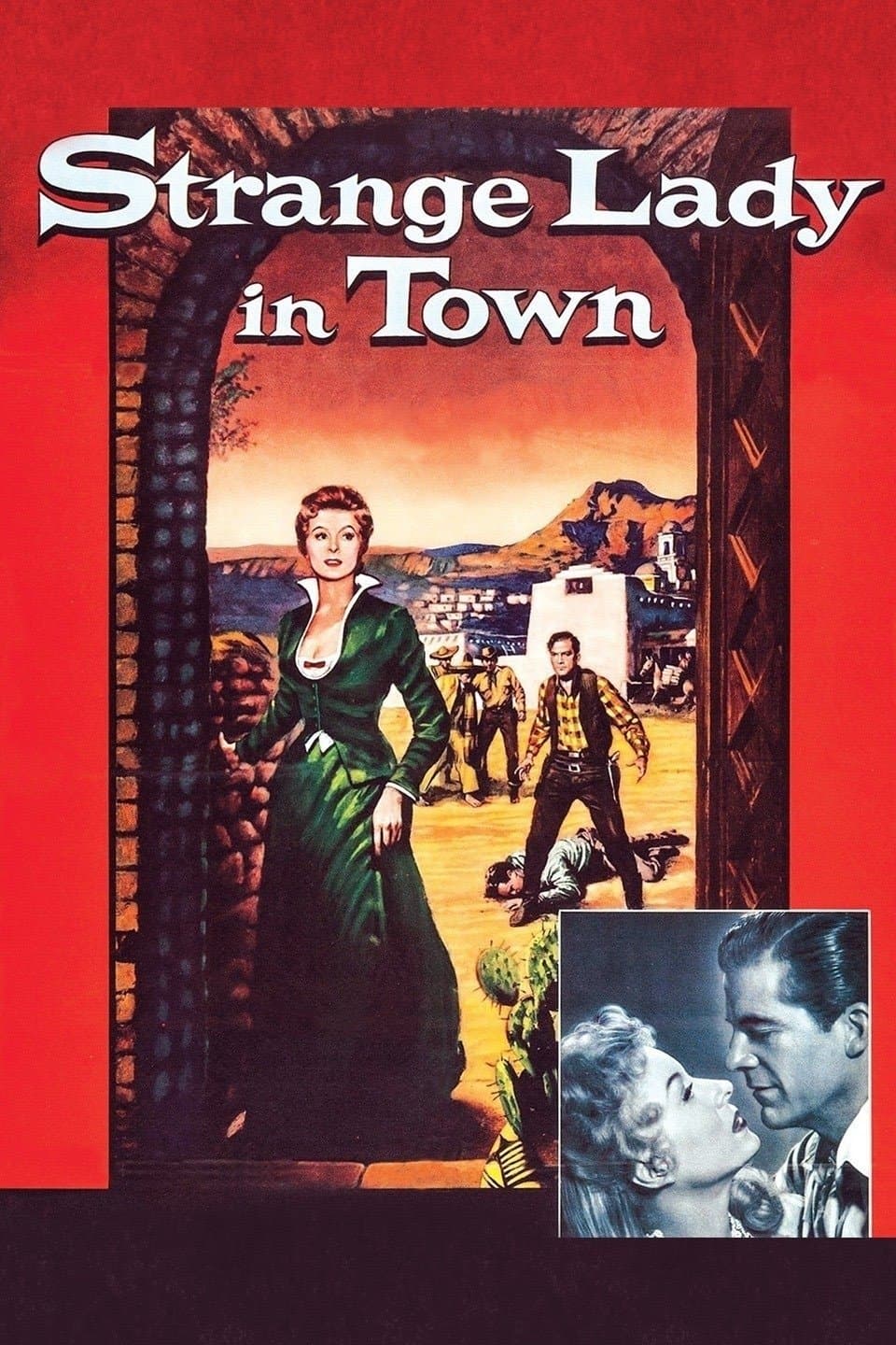 Poster Strange Lady in Town