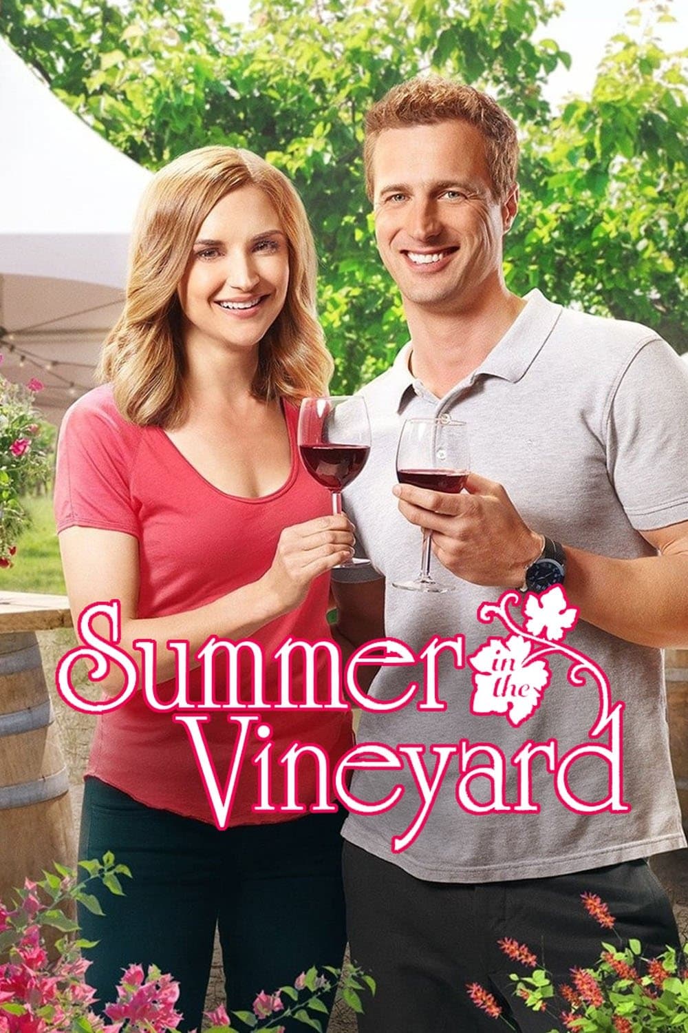 Poster Summer in the Vineyard