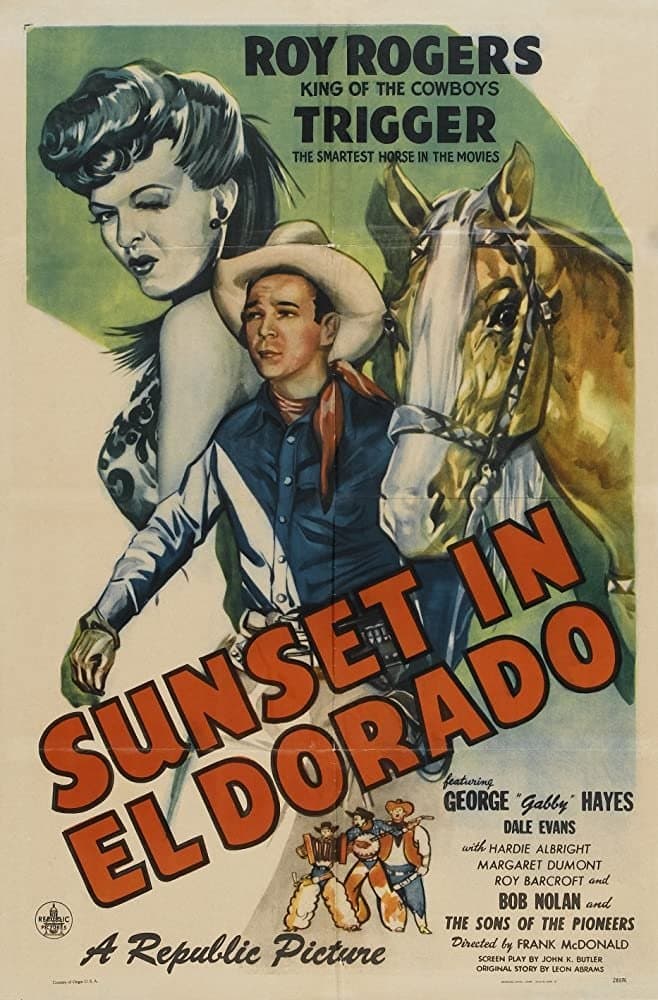 Poster Sunset in El Dorado
