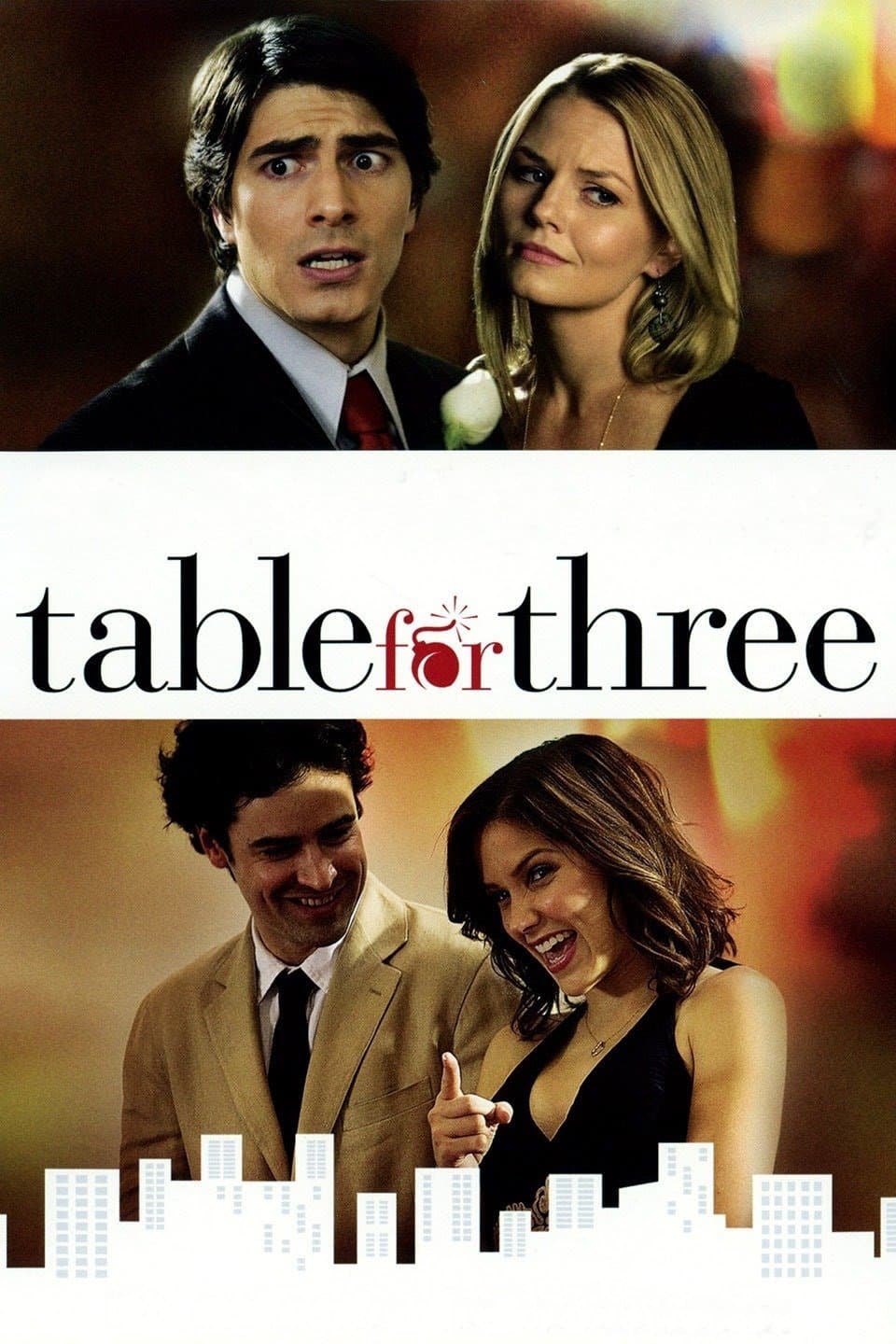 Poster Table for Three
