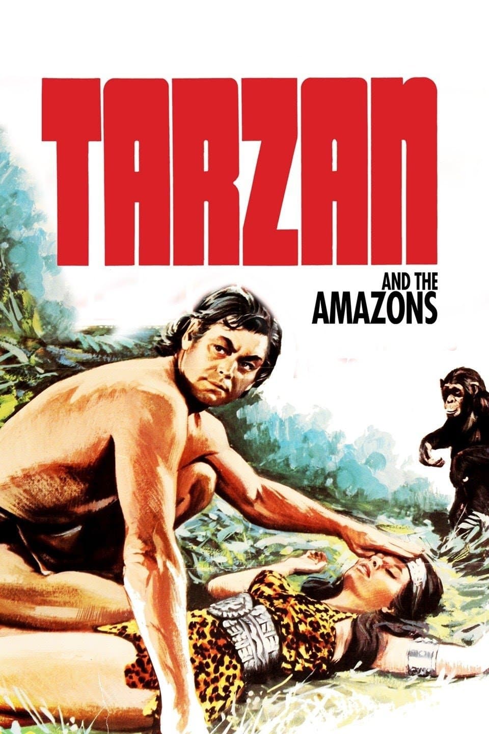 Poster Tarzan and the Amazons