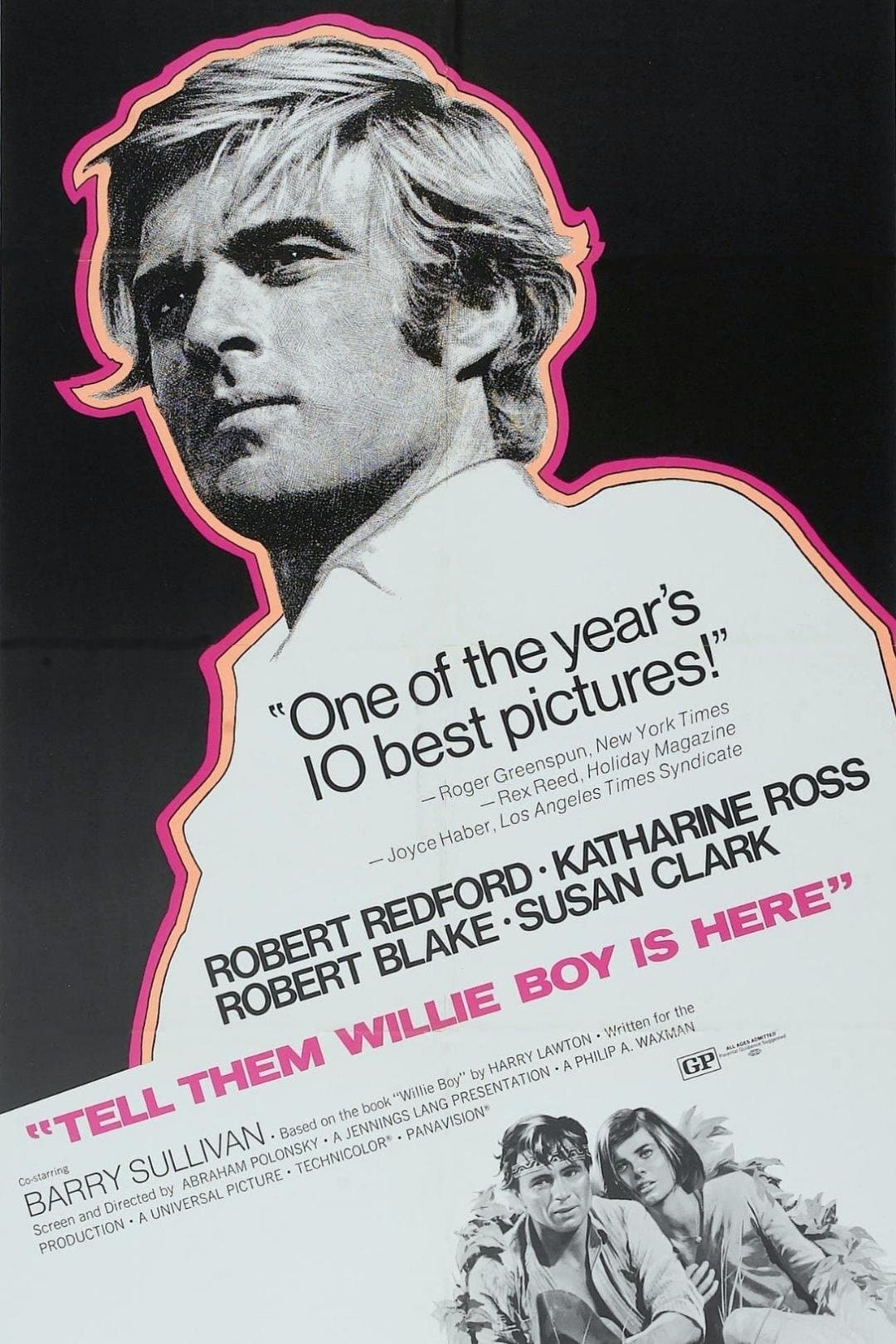 Poster Tell Them Willie Boy Is Here