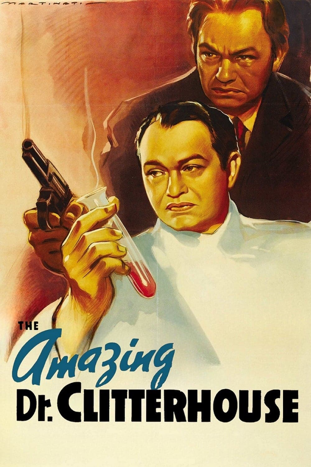 Poster The Amazing Dr. Clitterhouse