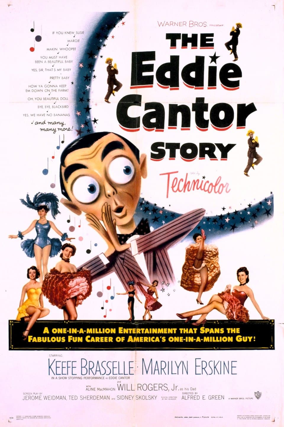 Poster The Eddie Cantor Story