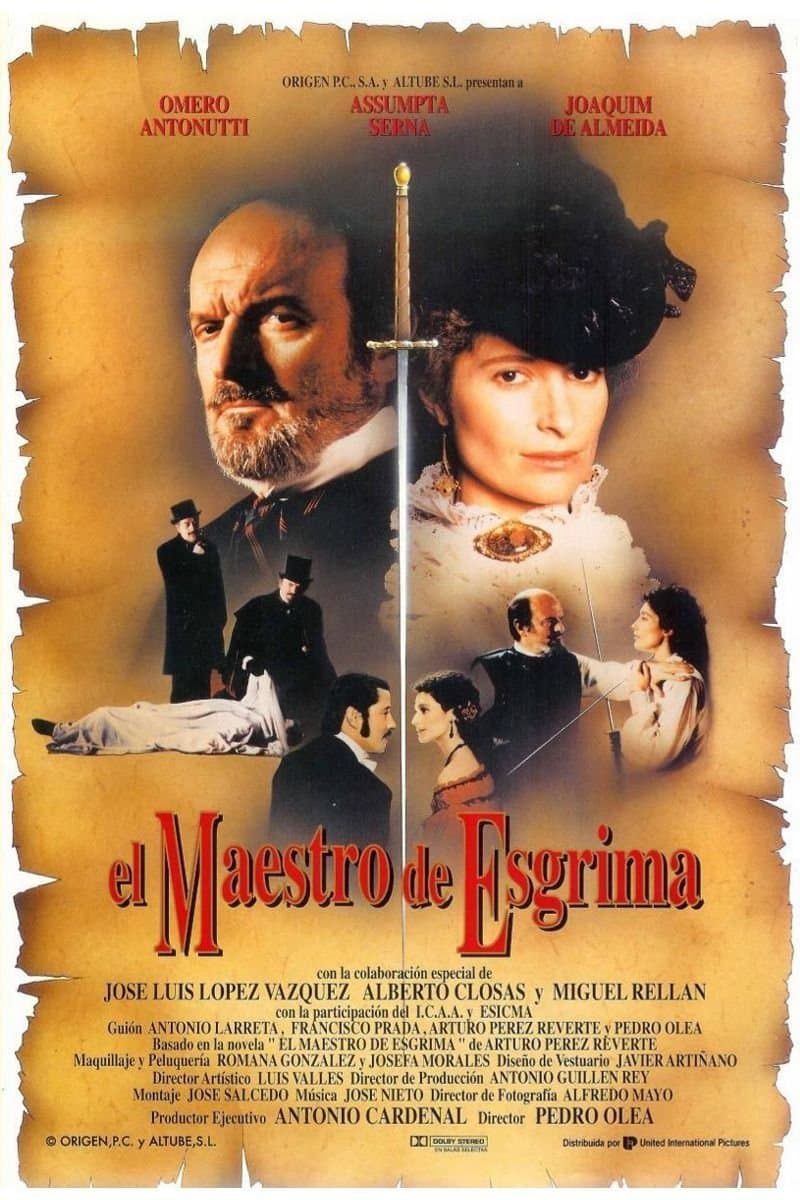 Poster The Fencing Master