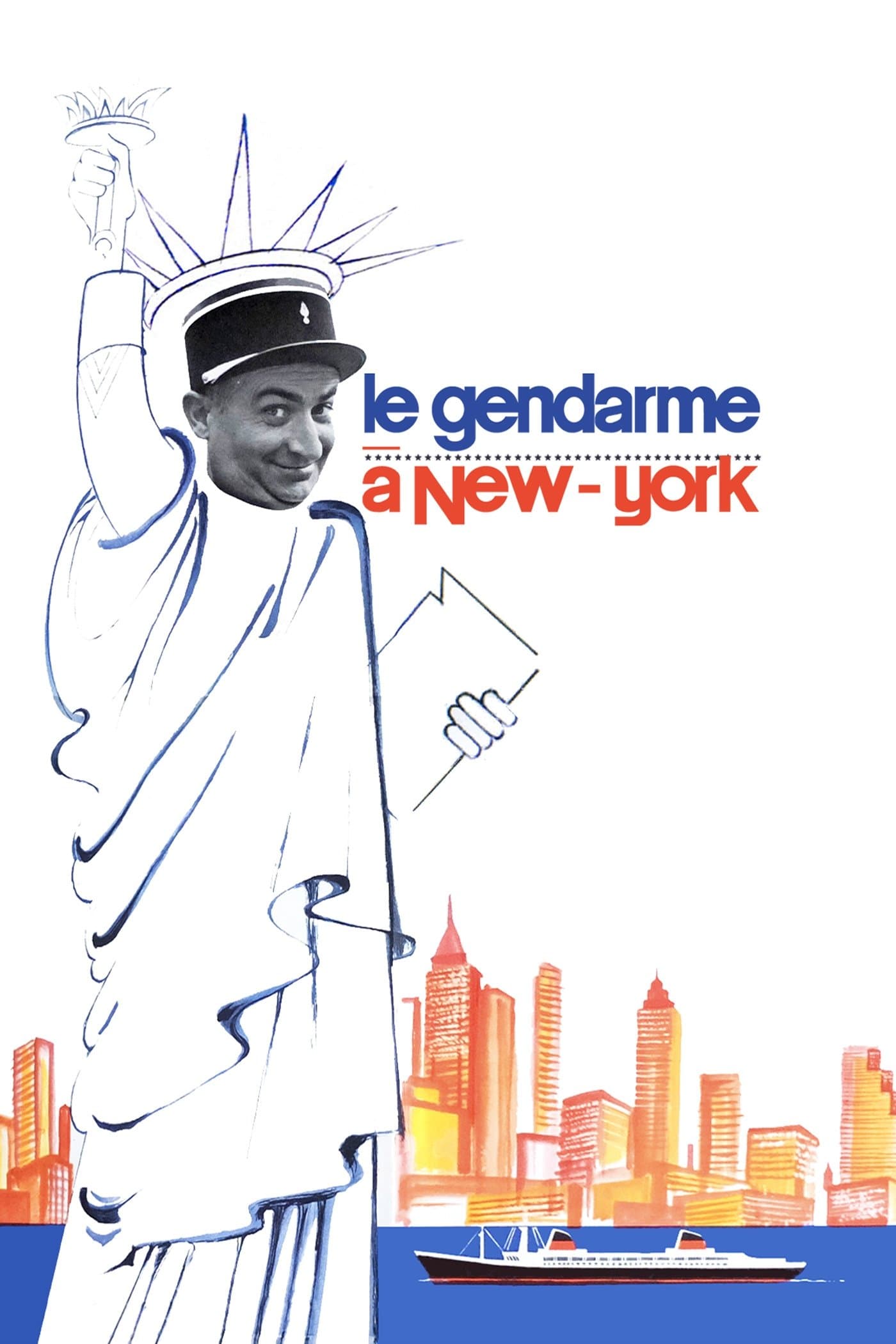 Poster The Gendarme in New York
