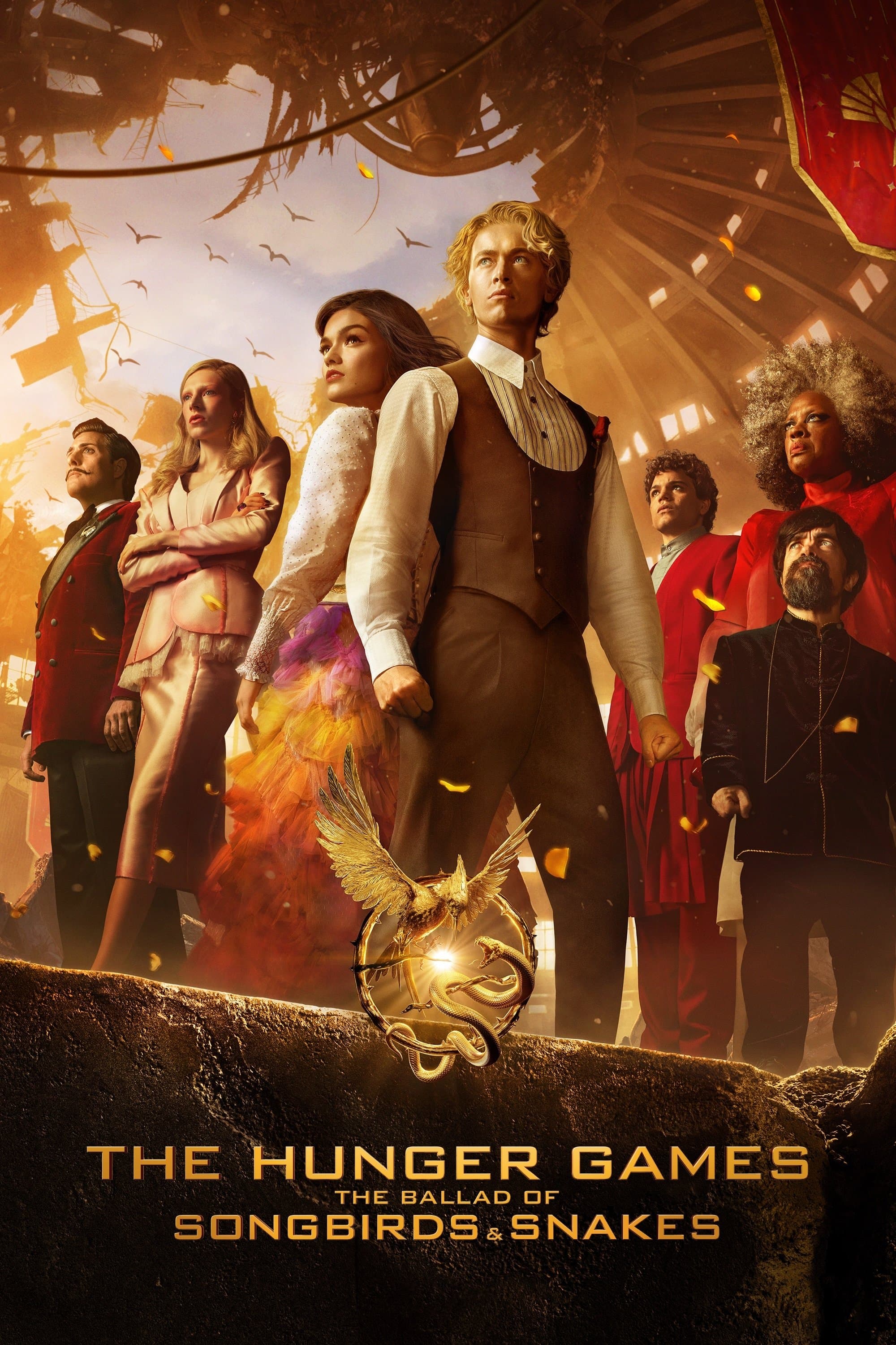 Poster The Hunger Games: The Ballad of Songbirds & Snakes