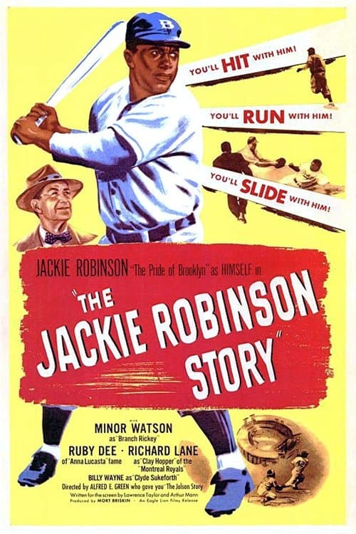 Poster The Jackie Robinson Story