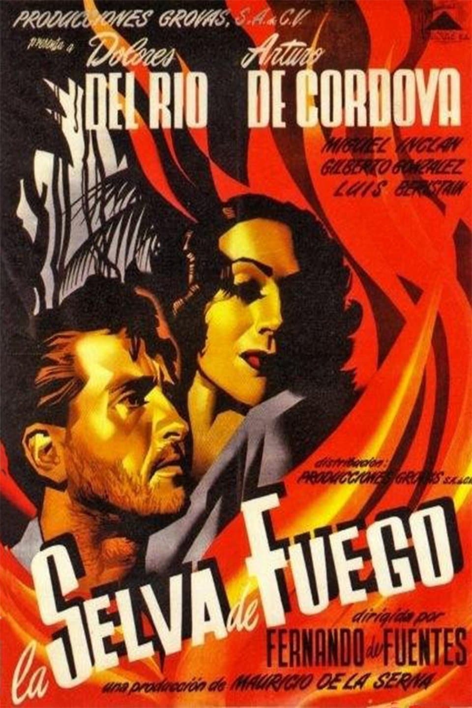 Poster The Jungle of Fire