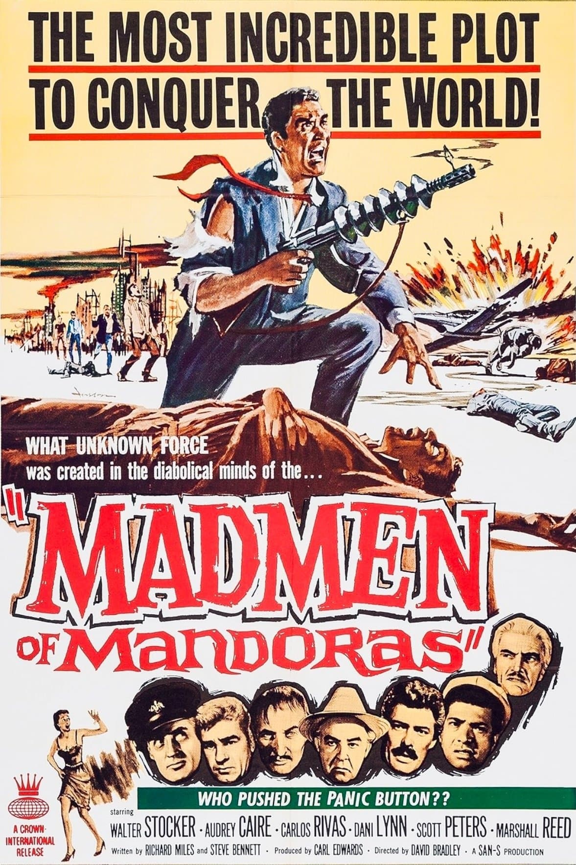 Poster The Madmen of Mandoras