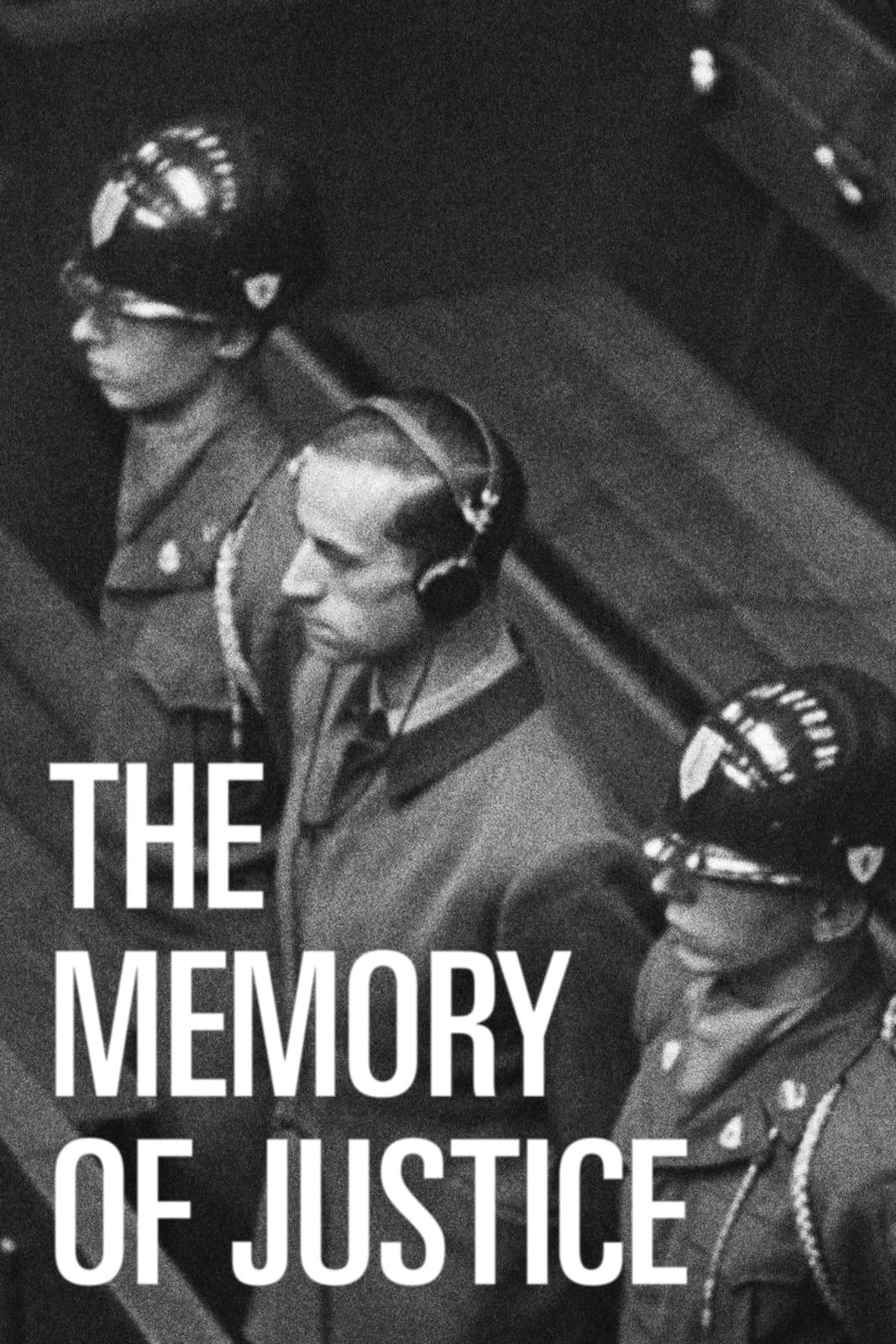 Poster The Memory of Justice