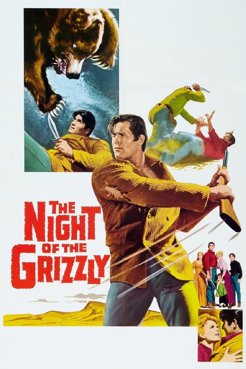 Poster The Night of the Grizzly