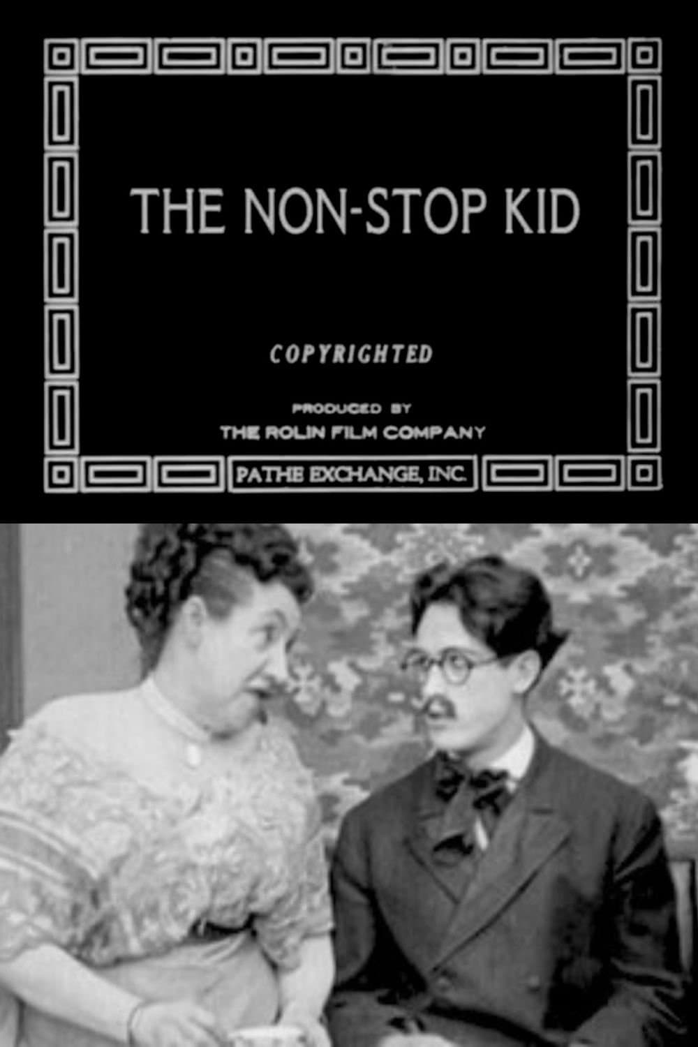 Poster The Non-Stop Kid