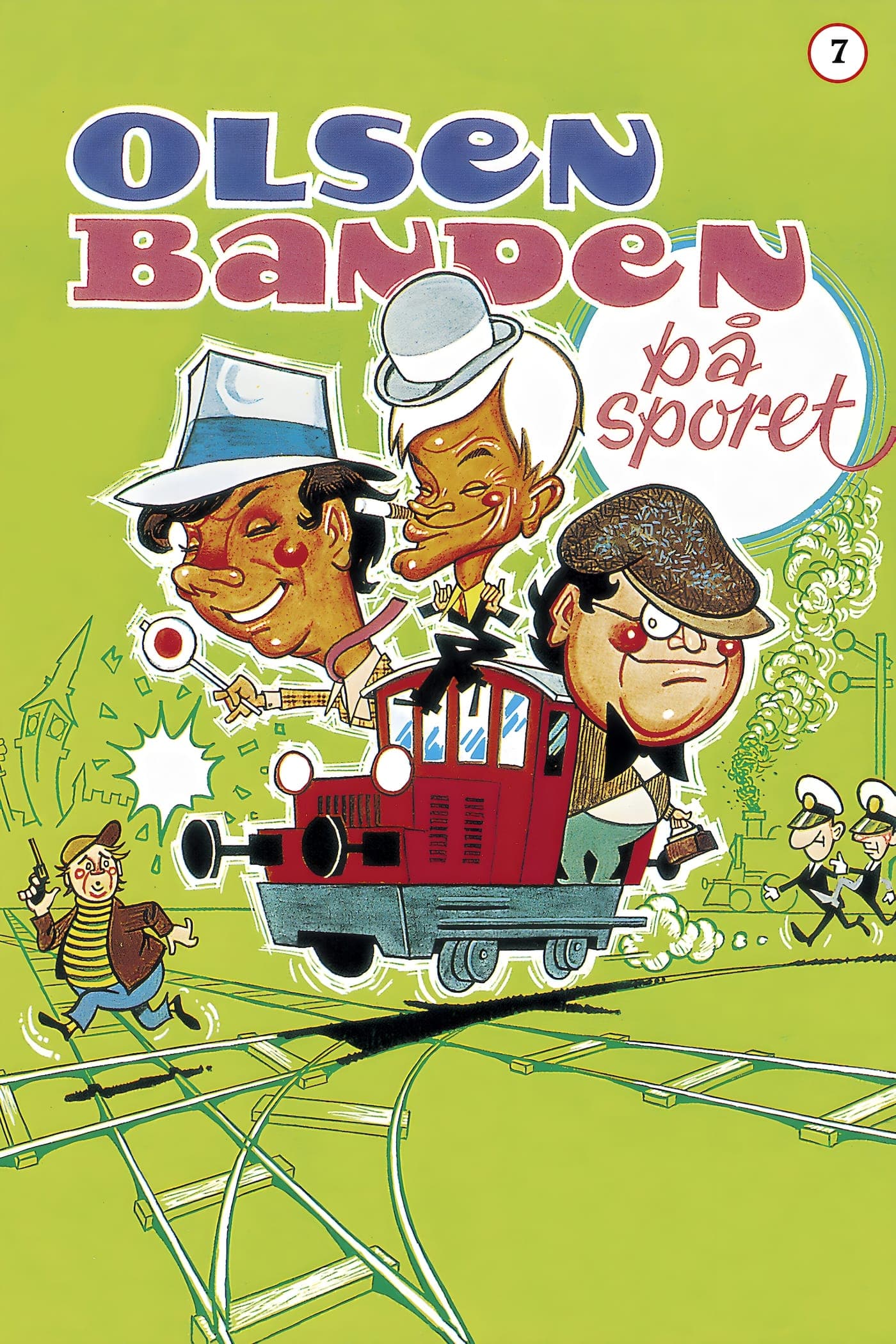 Poster The Olsen Gang on the Track