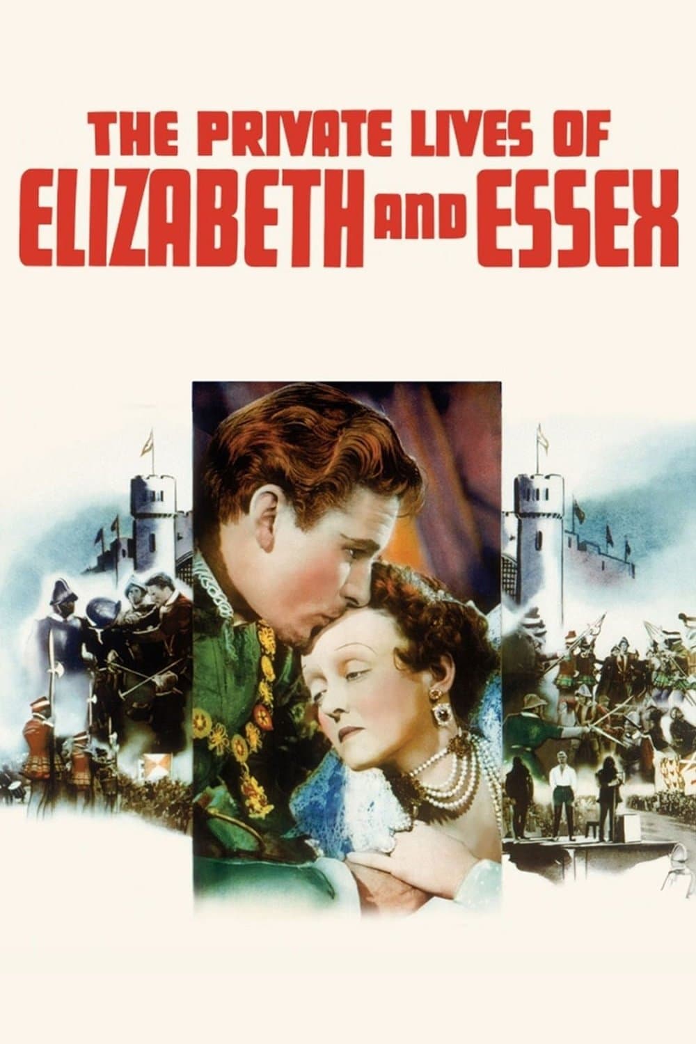 Poster The Private Lives of Elizabeth and Essex