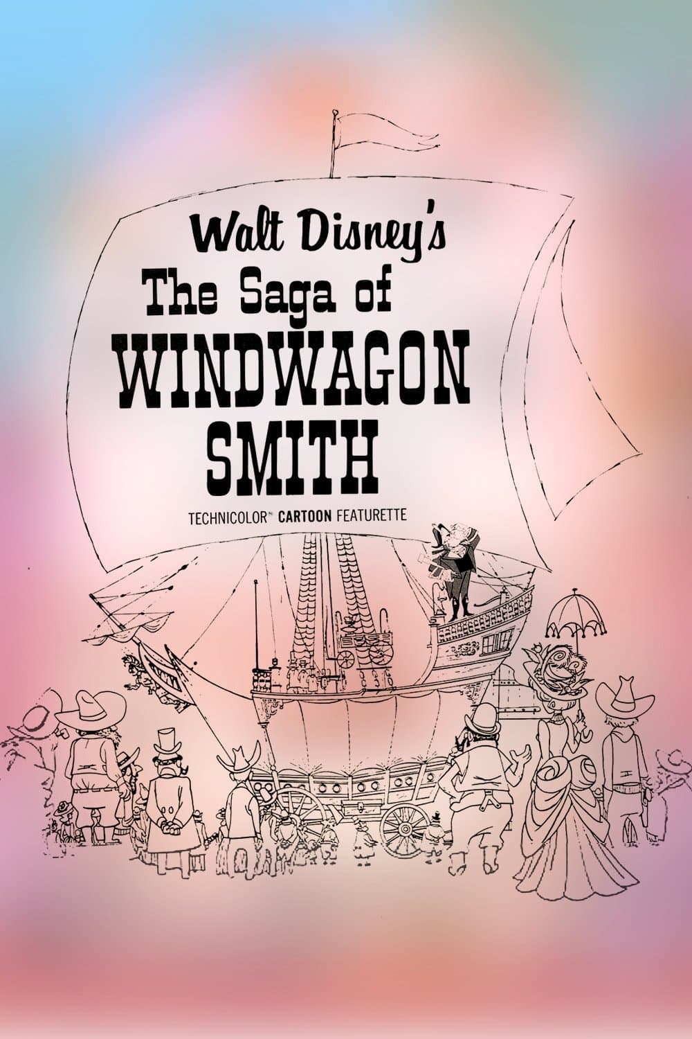 Poster The Saga of Windwagon Smith