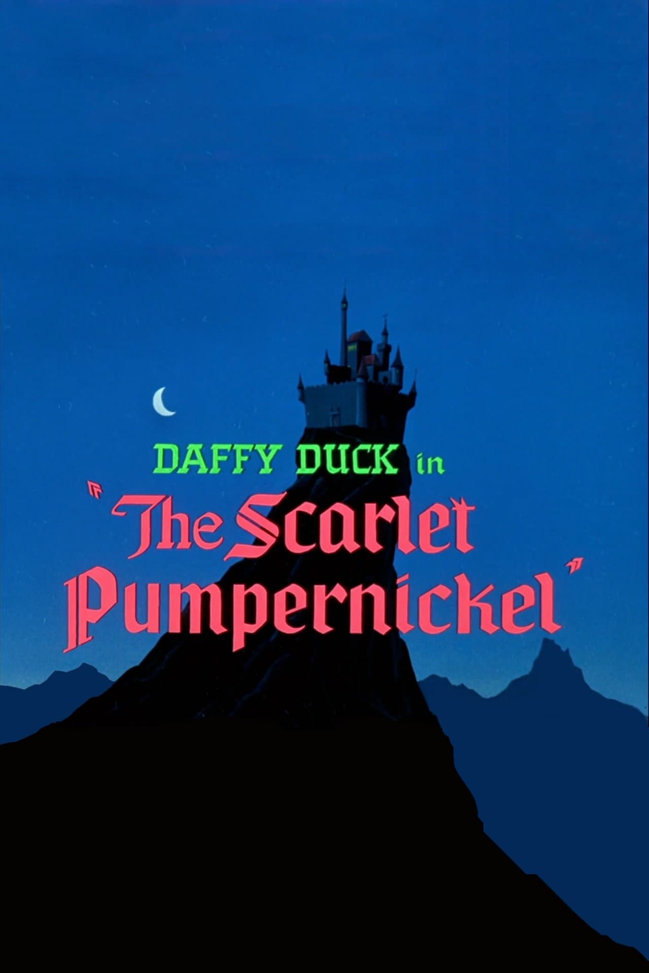 Poster The Scarlet Pumpernickel