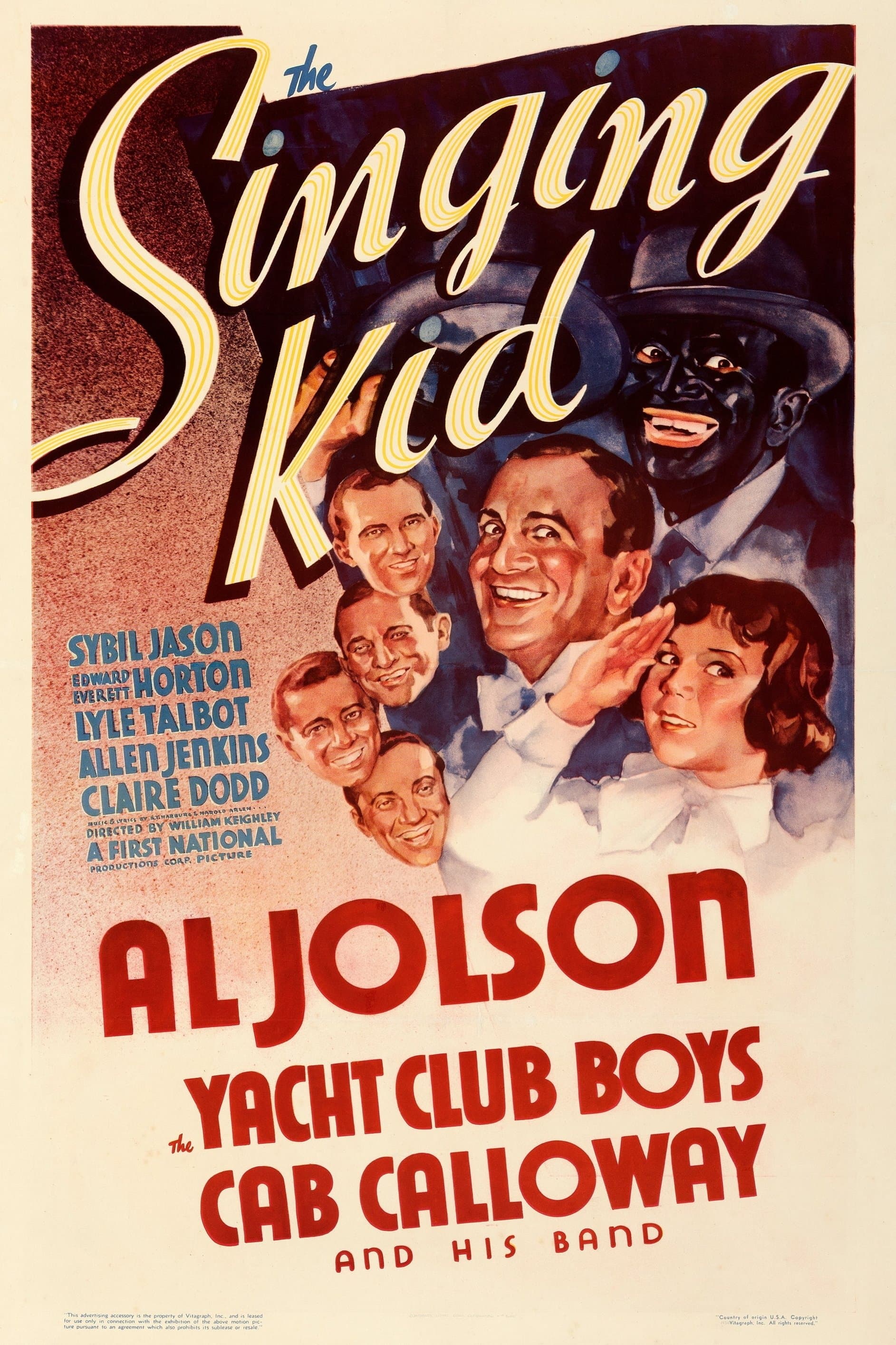 Poster The Singing Kid