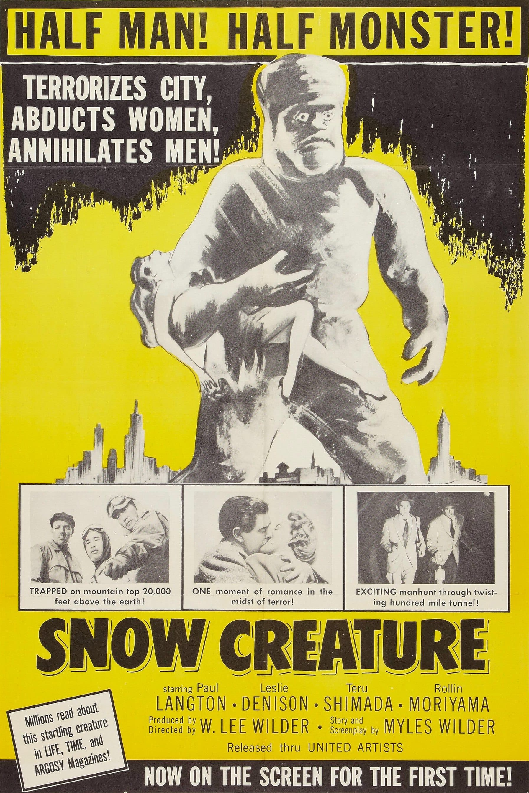 Poster The Snow Creature