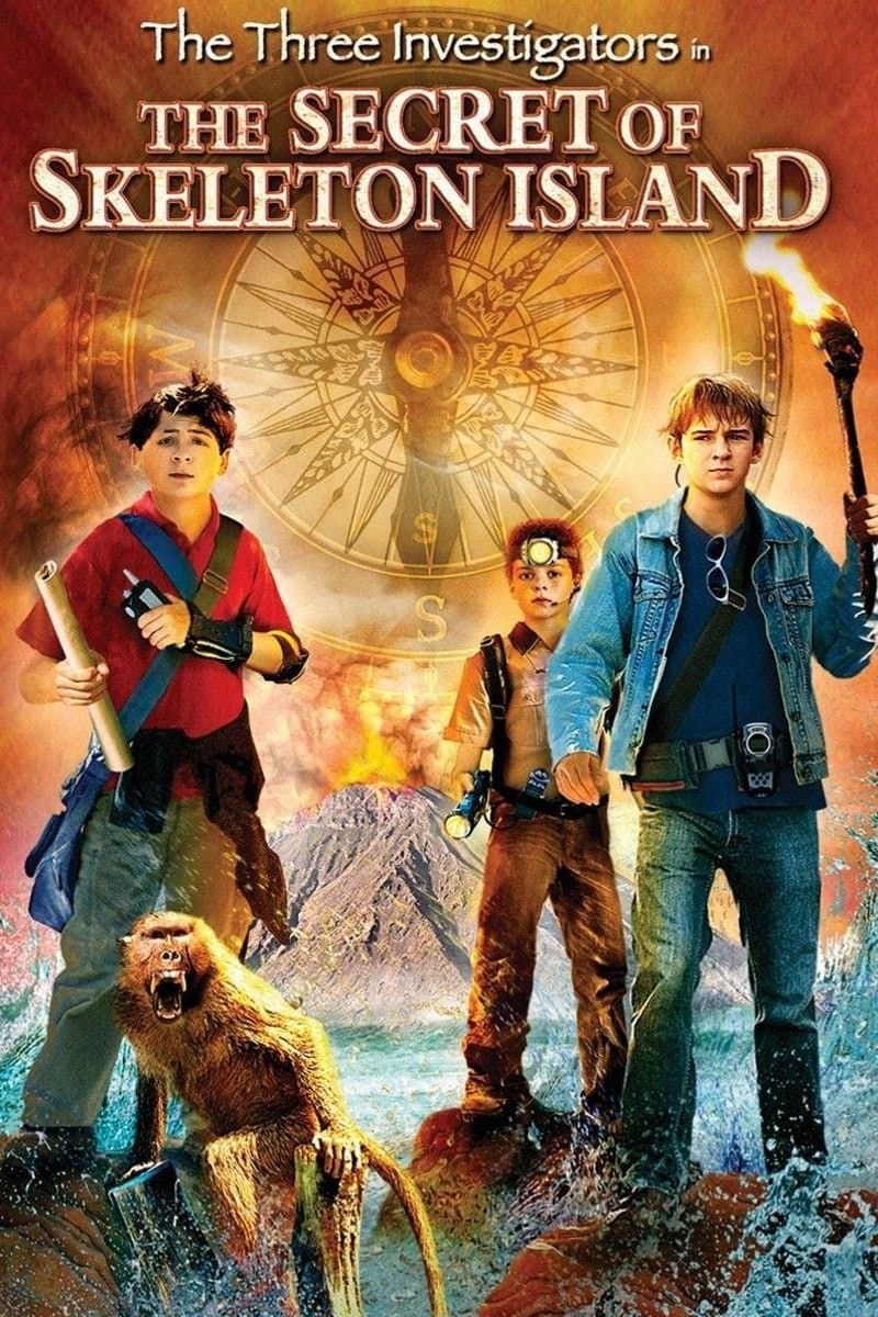 Poster The Three Investigators in The Secret of Skeleton Island