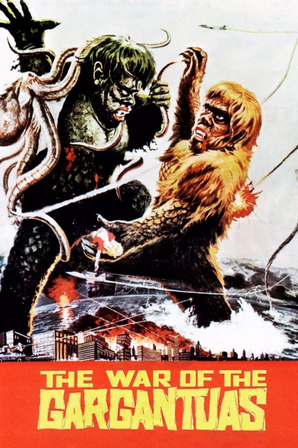 Poster The War of the Gargantuas
