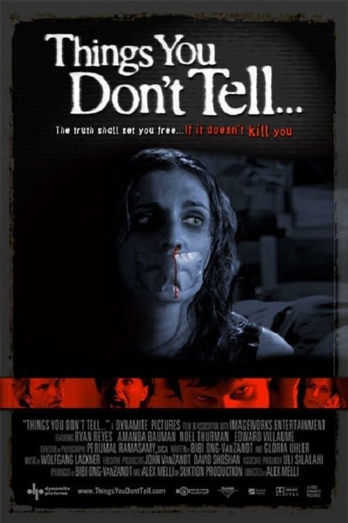 Poster Things You Don't Tell