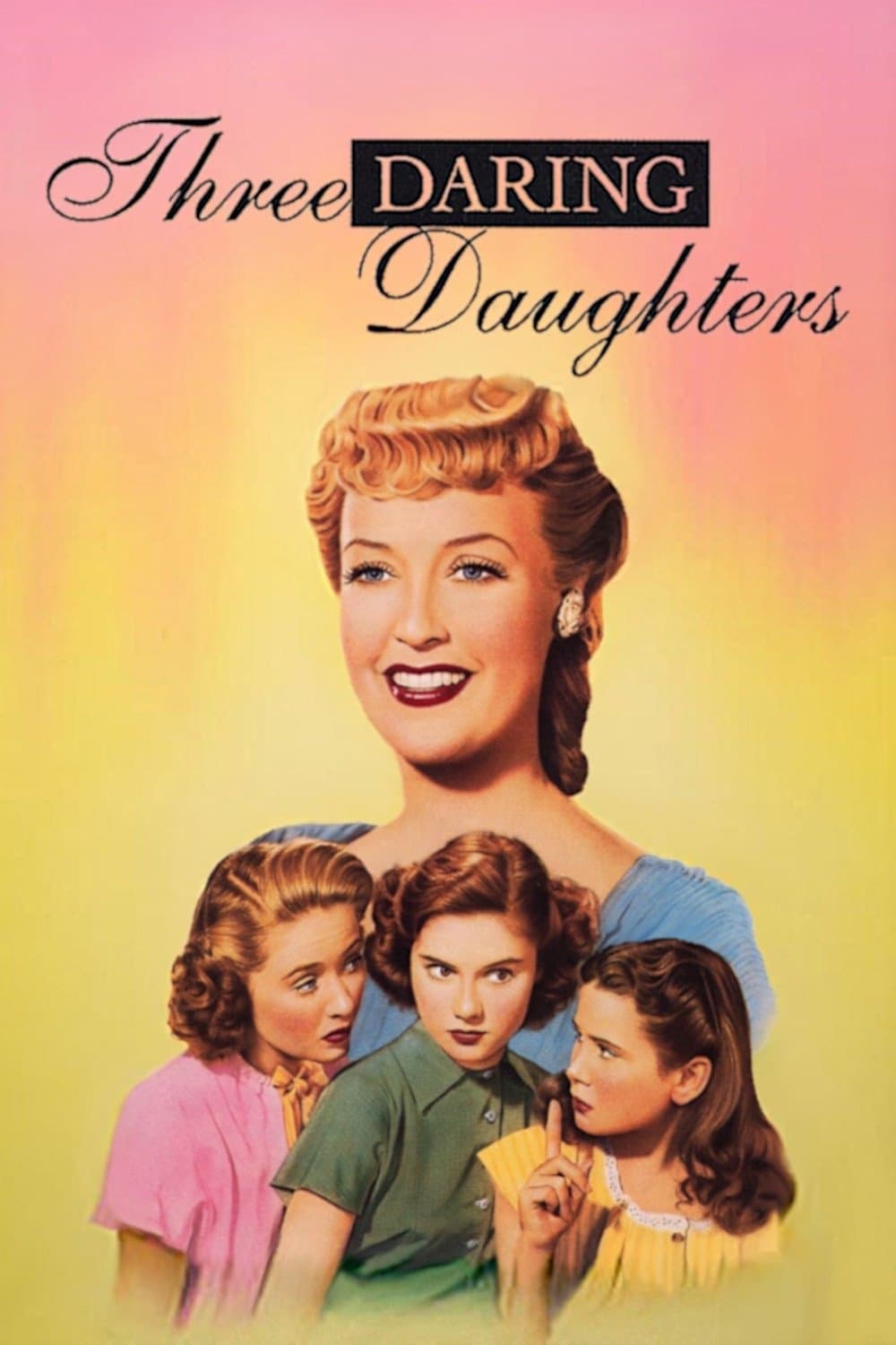 Poster Three Daring Daughters