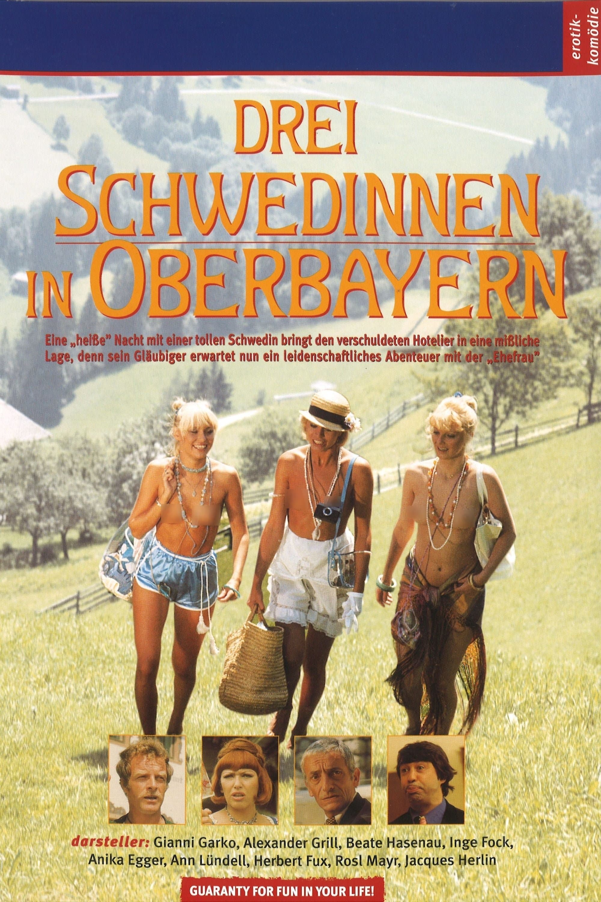 Poster Three Swedish Girls in Upper Bavaria