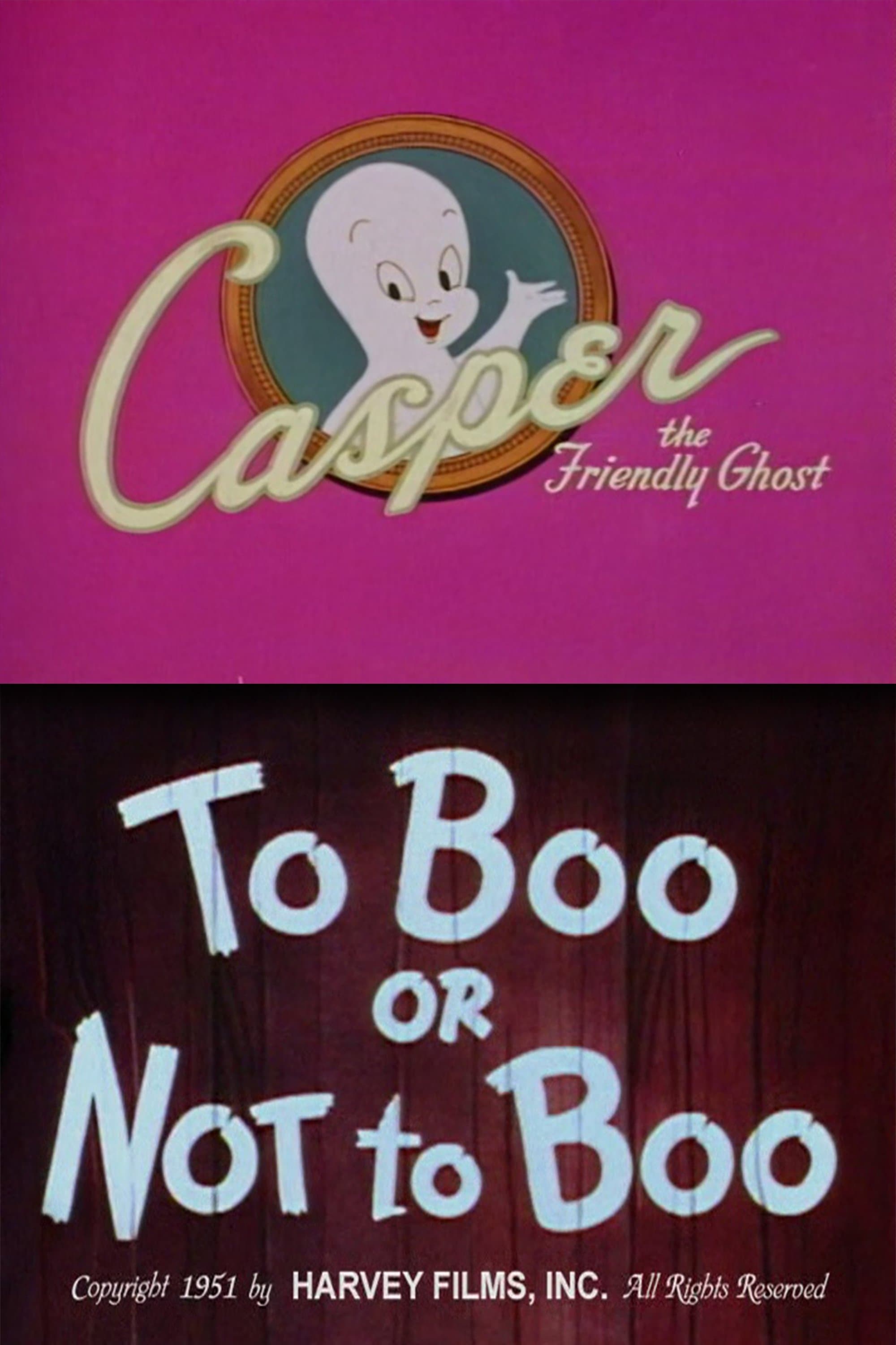 Poster To Boo or Not to Boo
