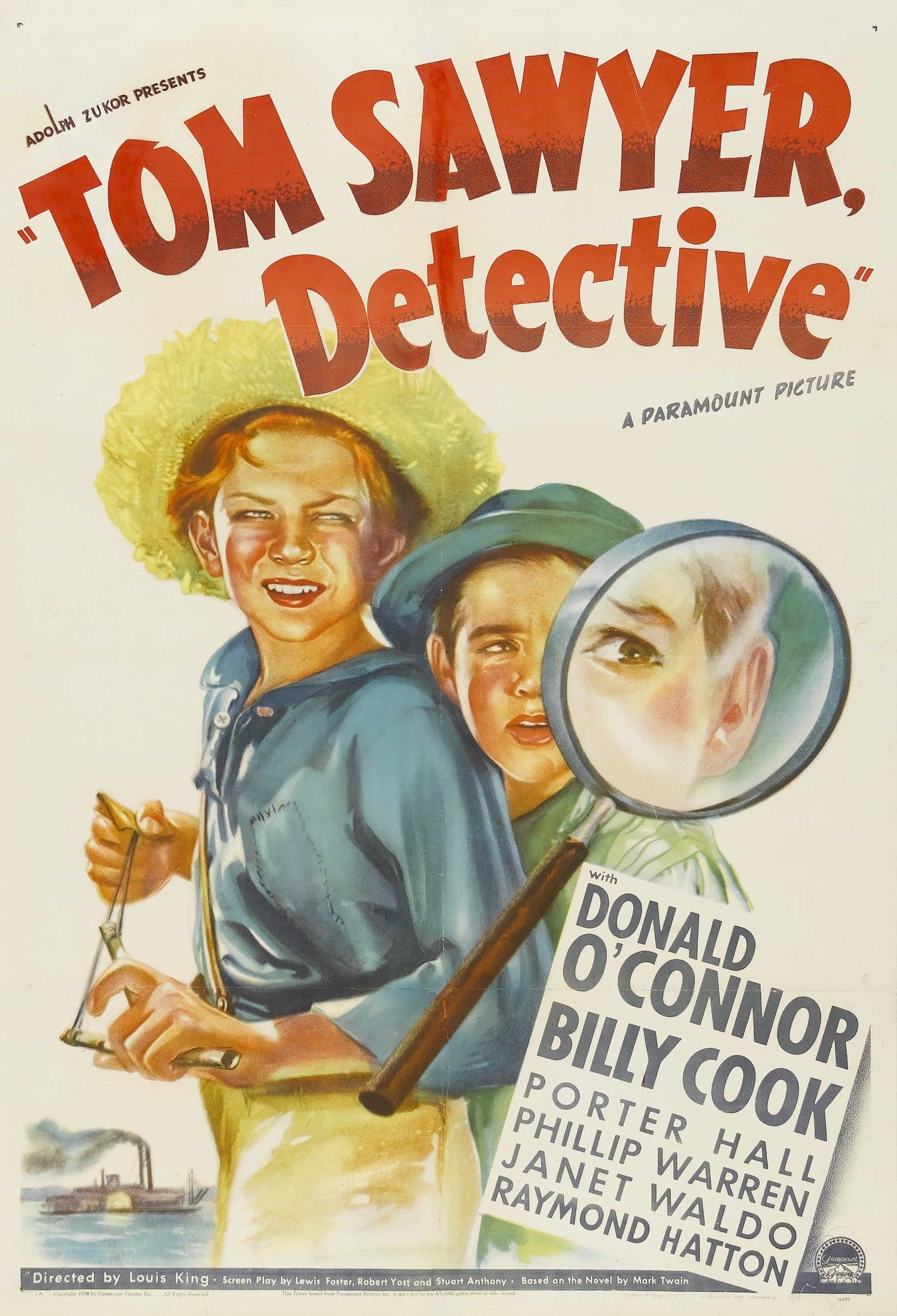 Poster Tom Sawyer, Detective