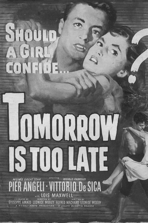 Poster Tomorrow Is Too Late
